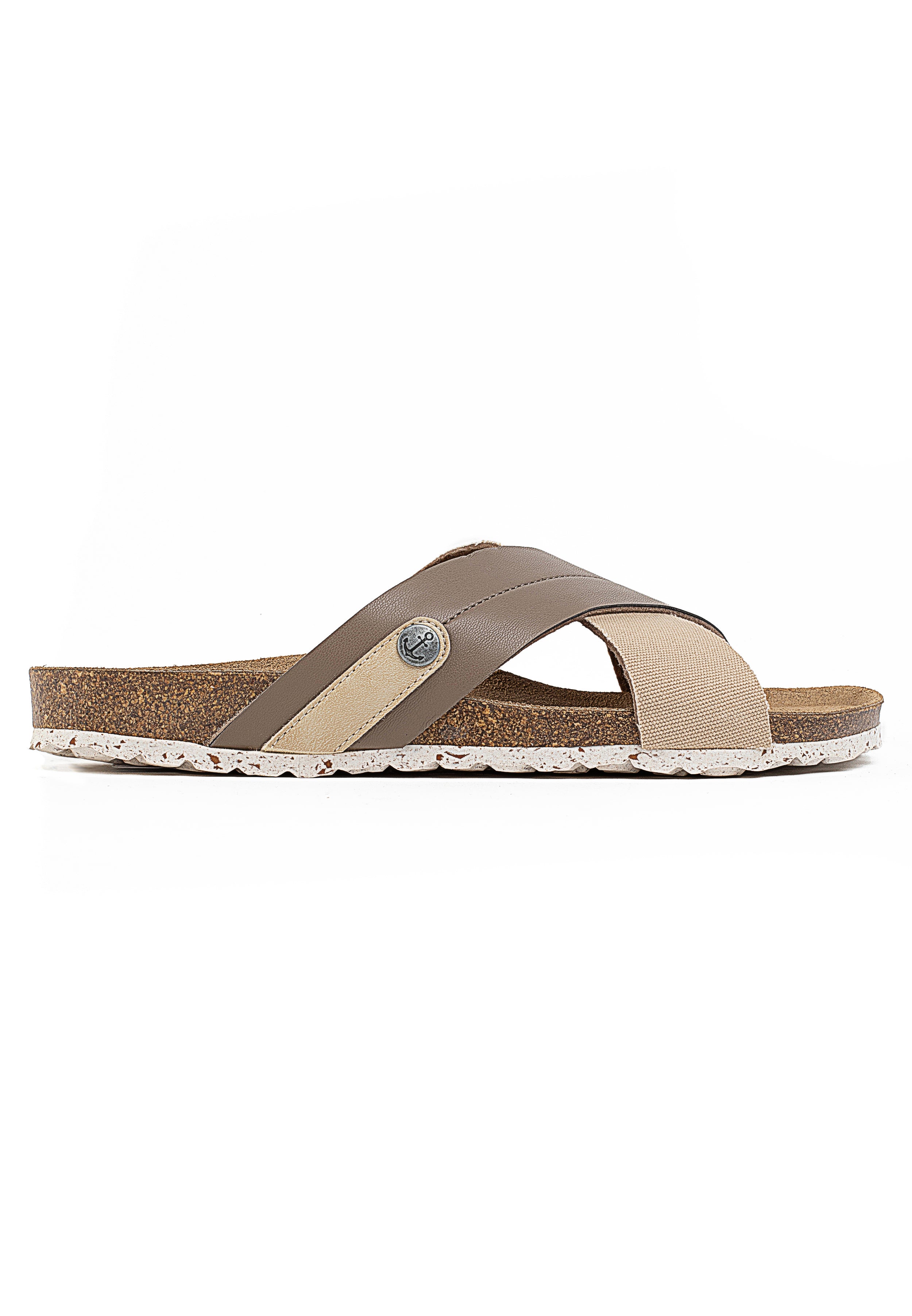 Sandales 2 Brides Mimizan Beige