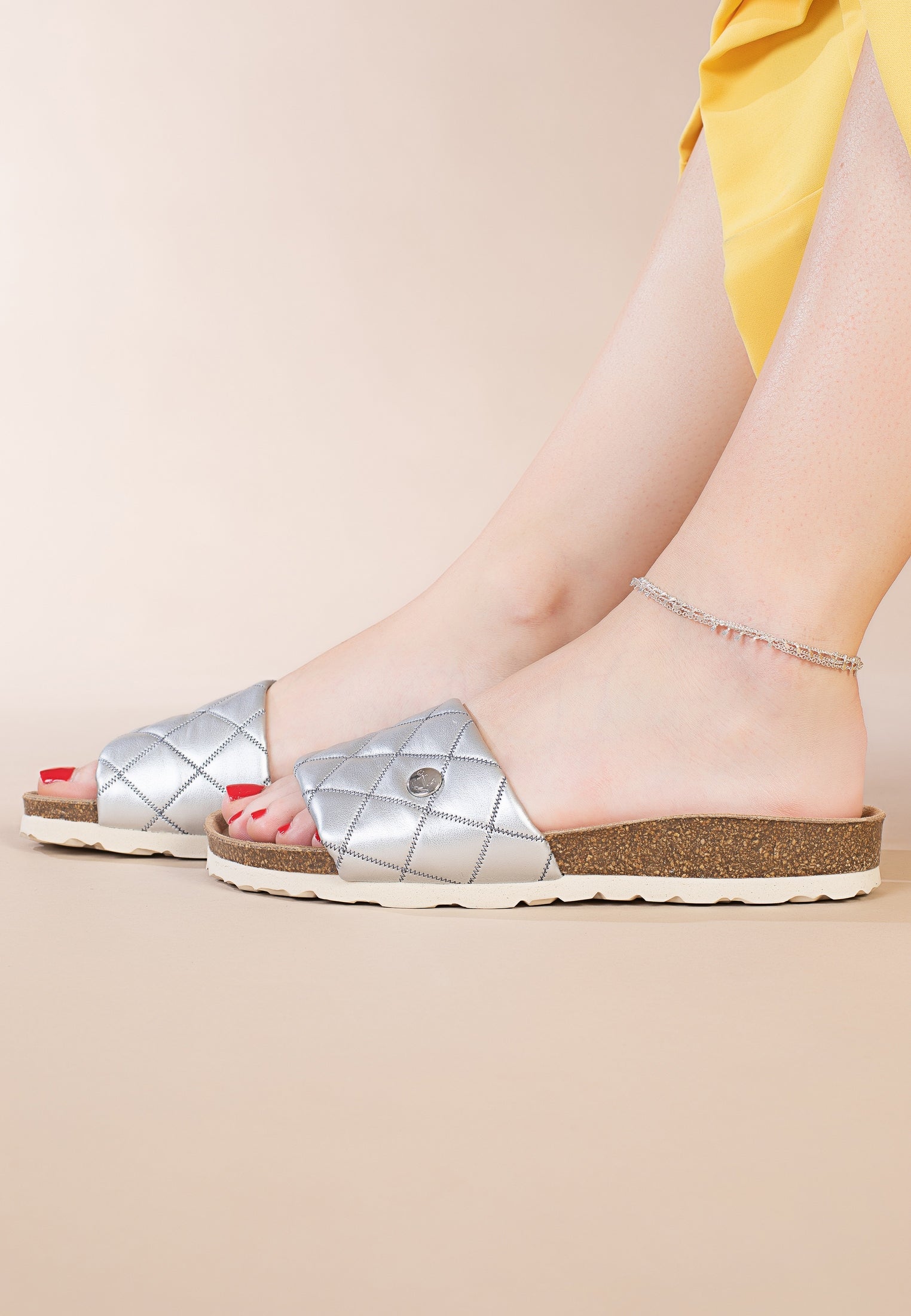 Sandales Monaco Argent