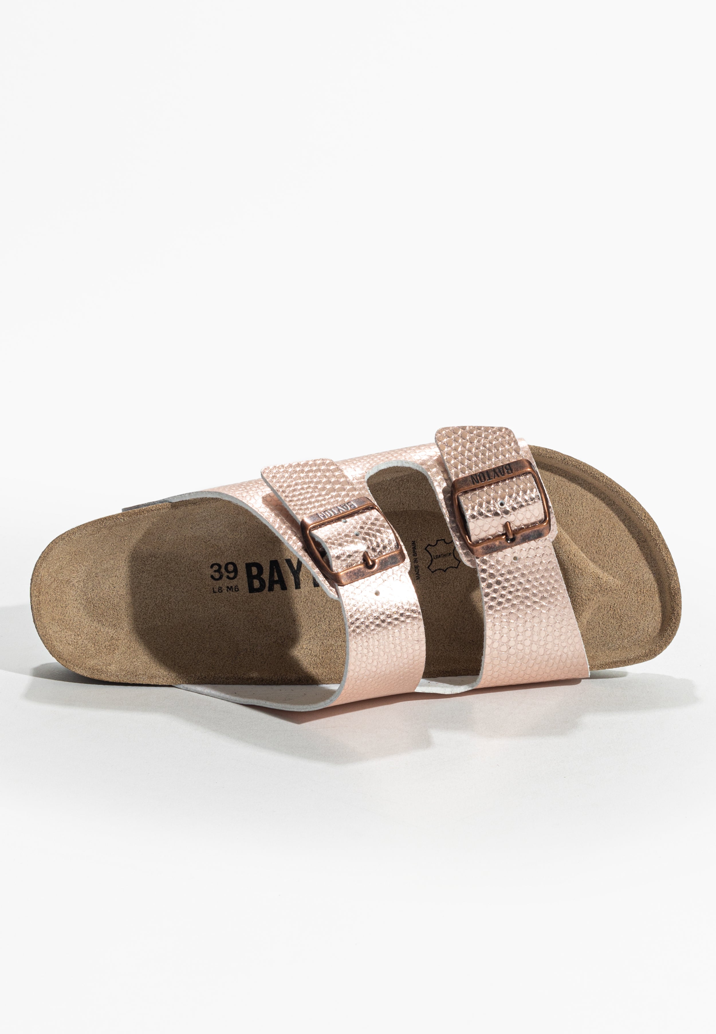 Sandales 2 Brides Tracy Rose gold
