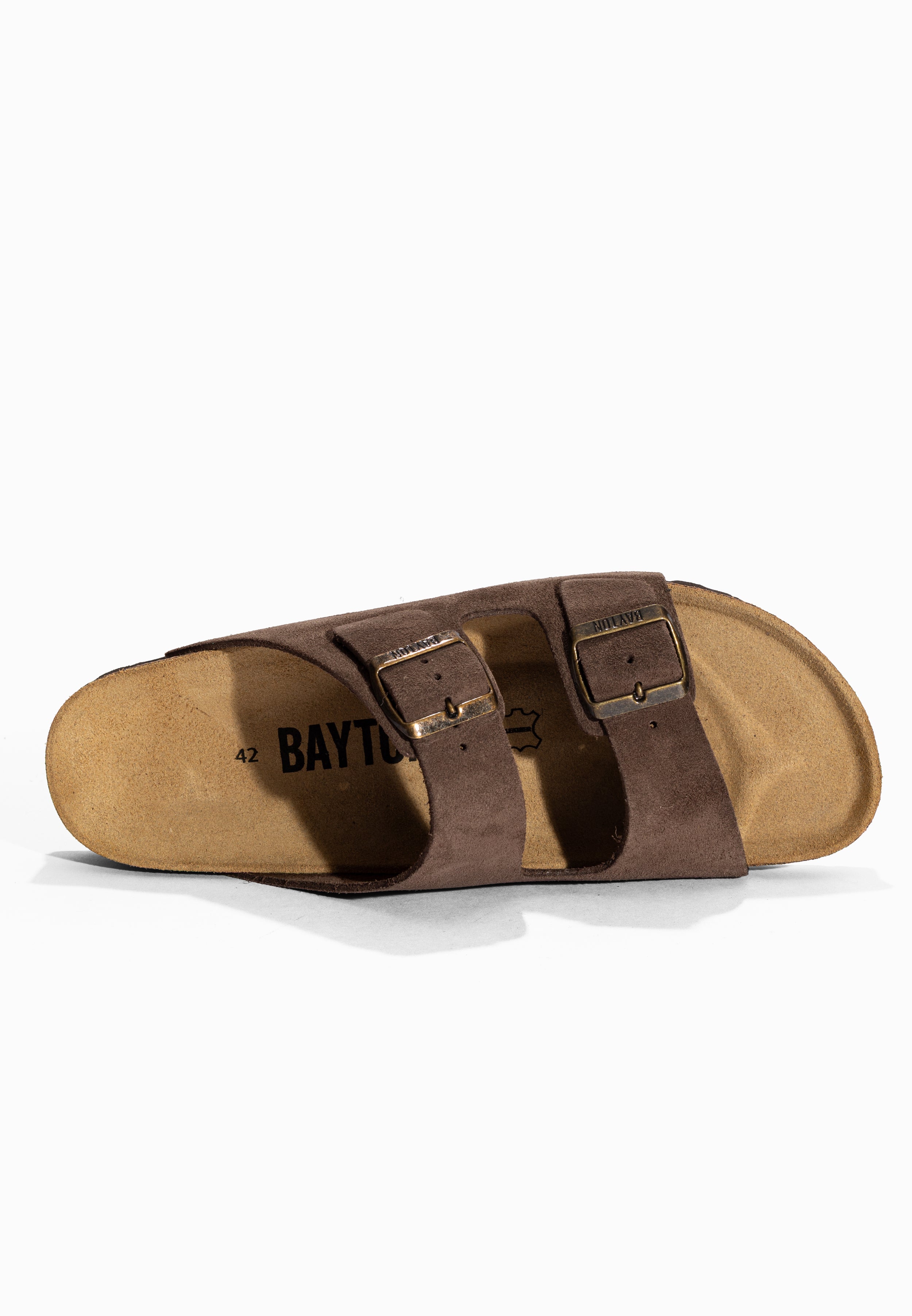 Sandales 2 Brides Atlas Marron