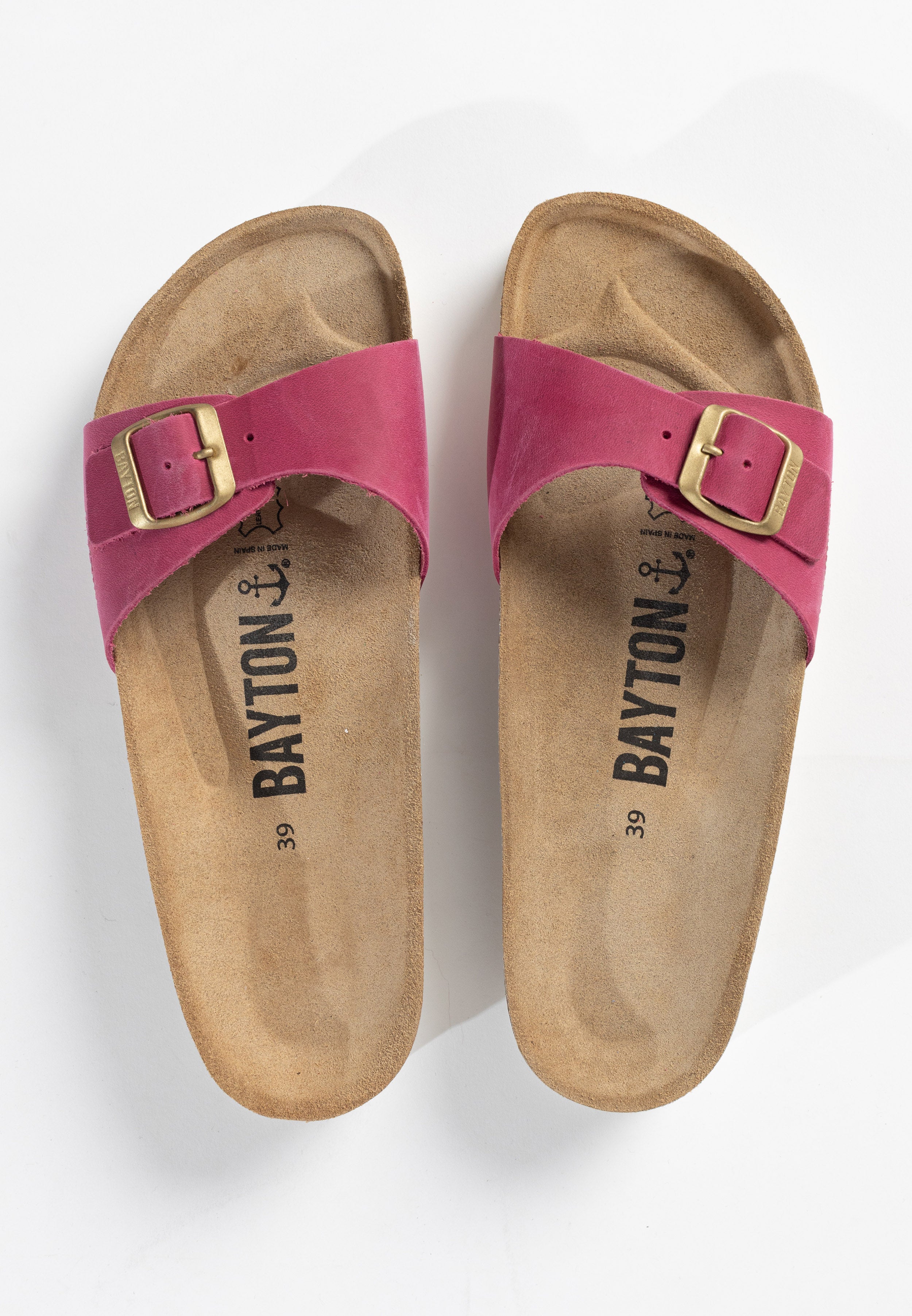 Sandales 1 Bride Zephyr Fuschia 100% Cuir