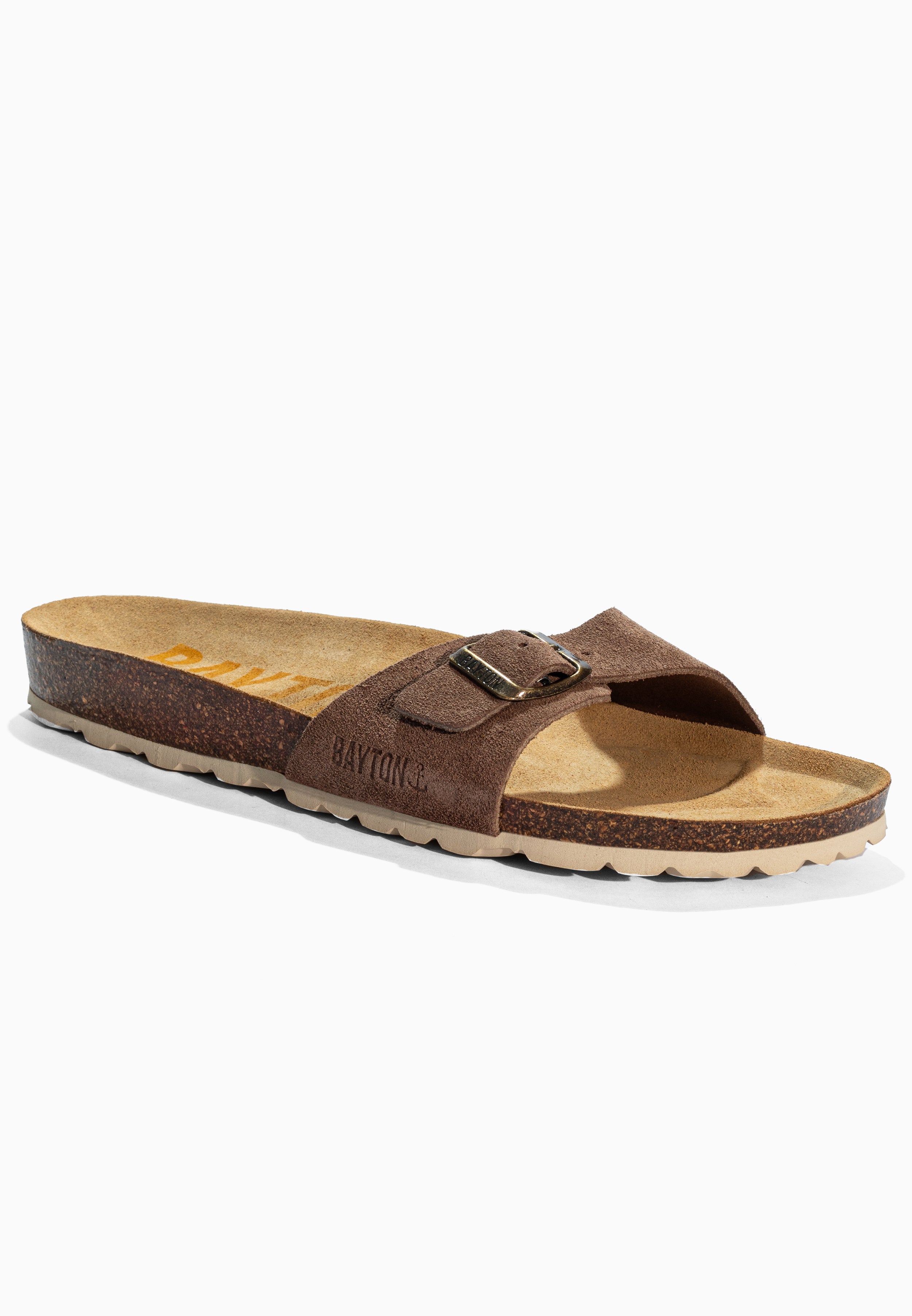 Sandales Zephyr Beige en Cuir Suédé