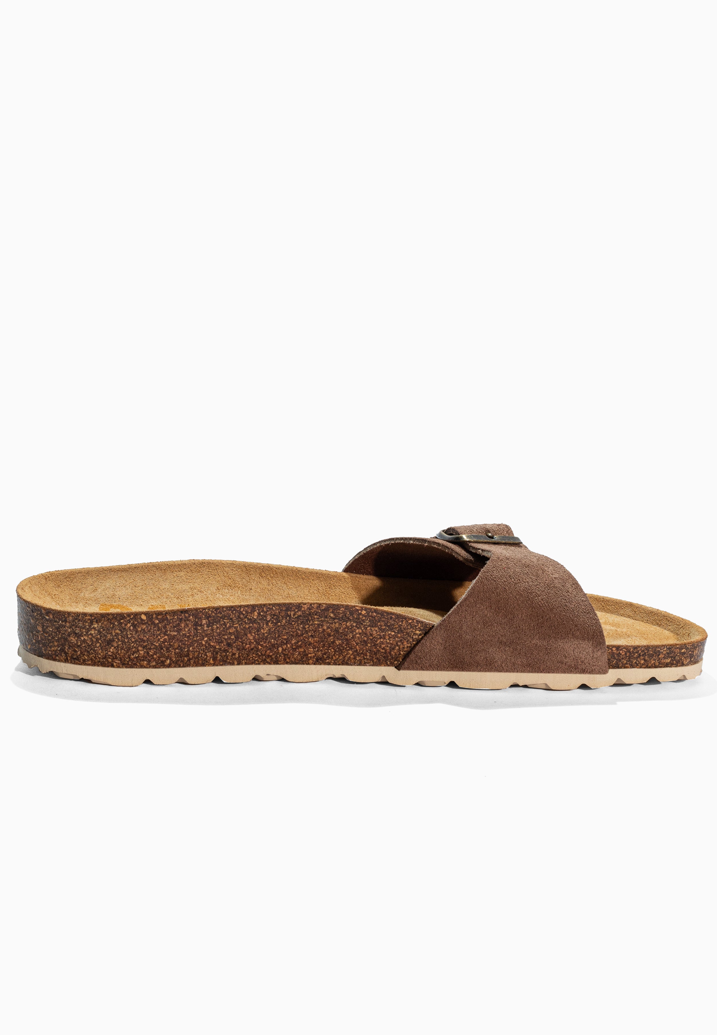 Sandales Zephyr Beige en Cuir Suédé