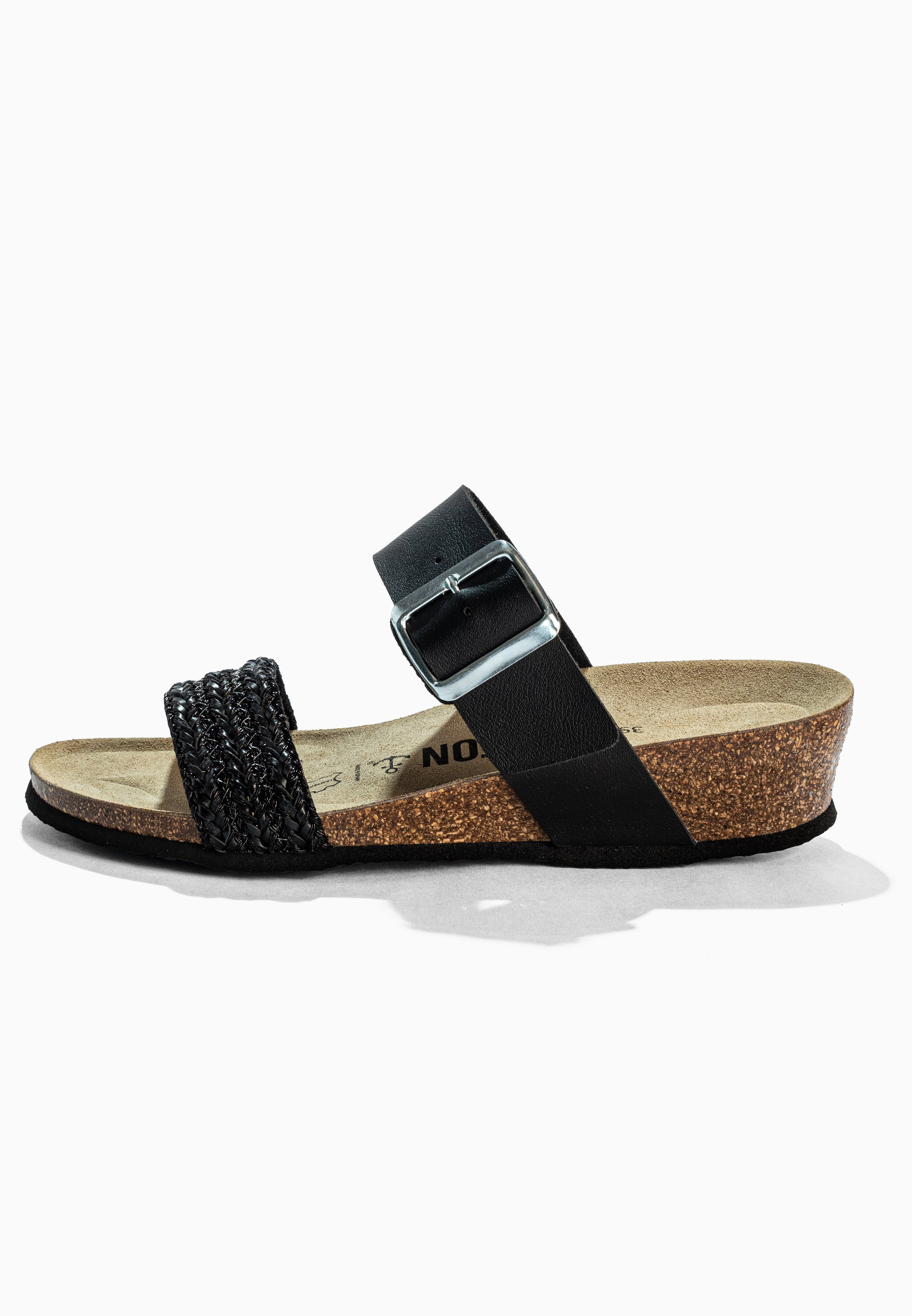 Sandales Cos Blanc Noir