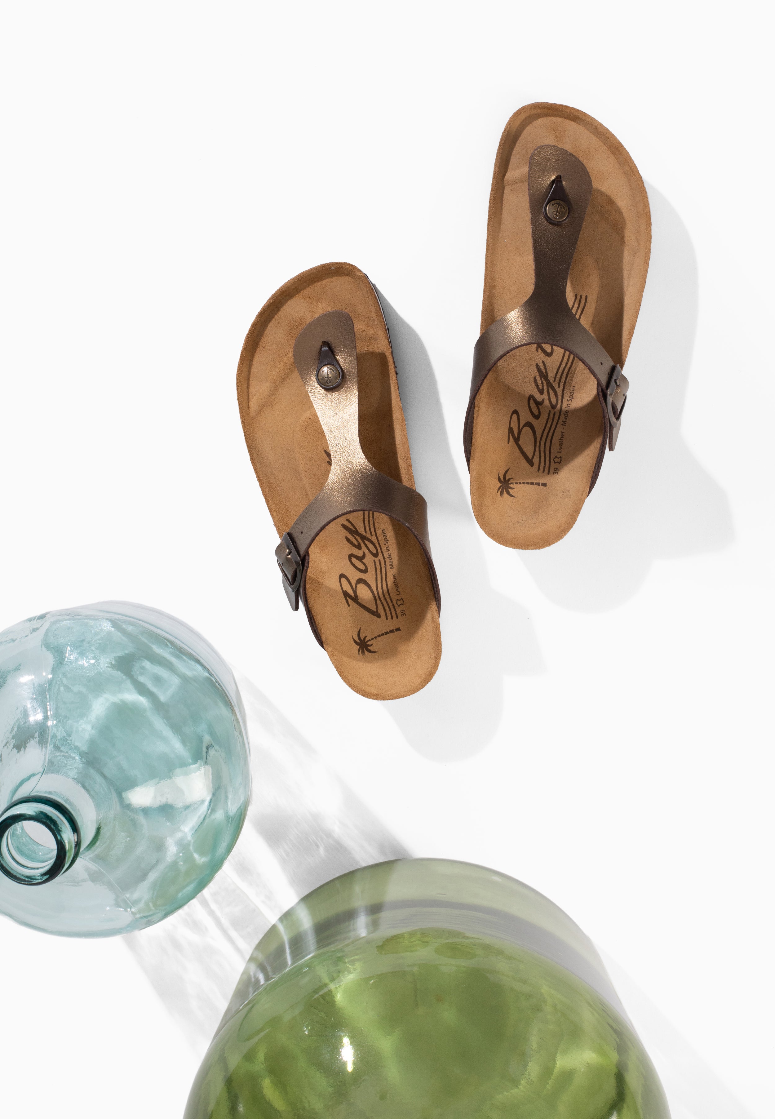Asturias Bronze Sandals