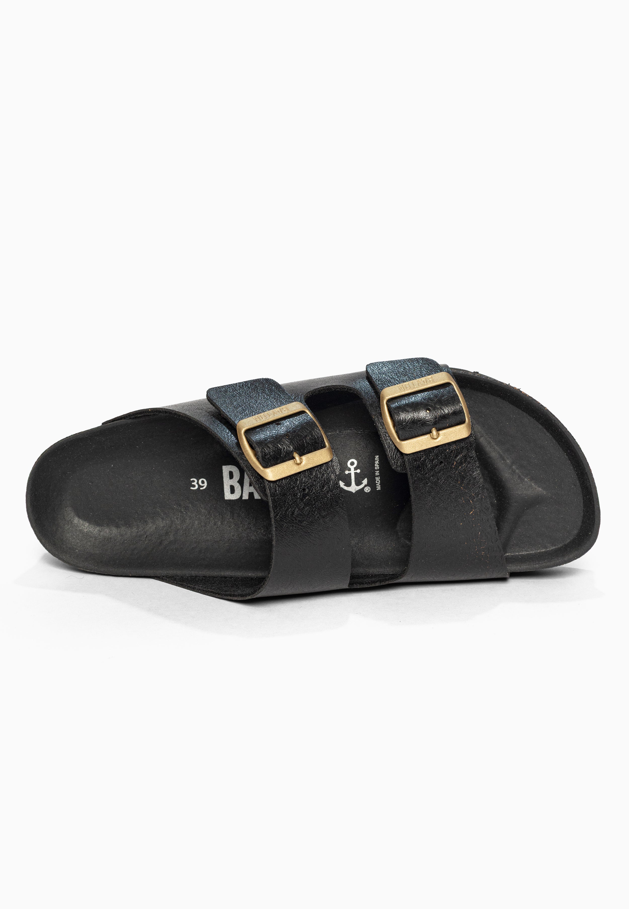 Sandales à Plateforme Japet Noir Bayton pour Femme