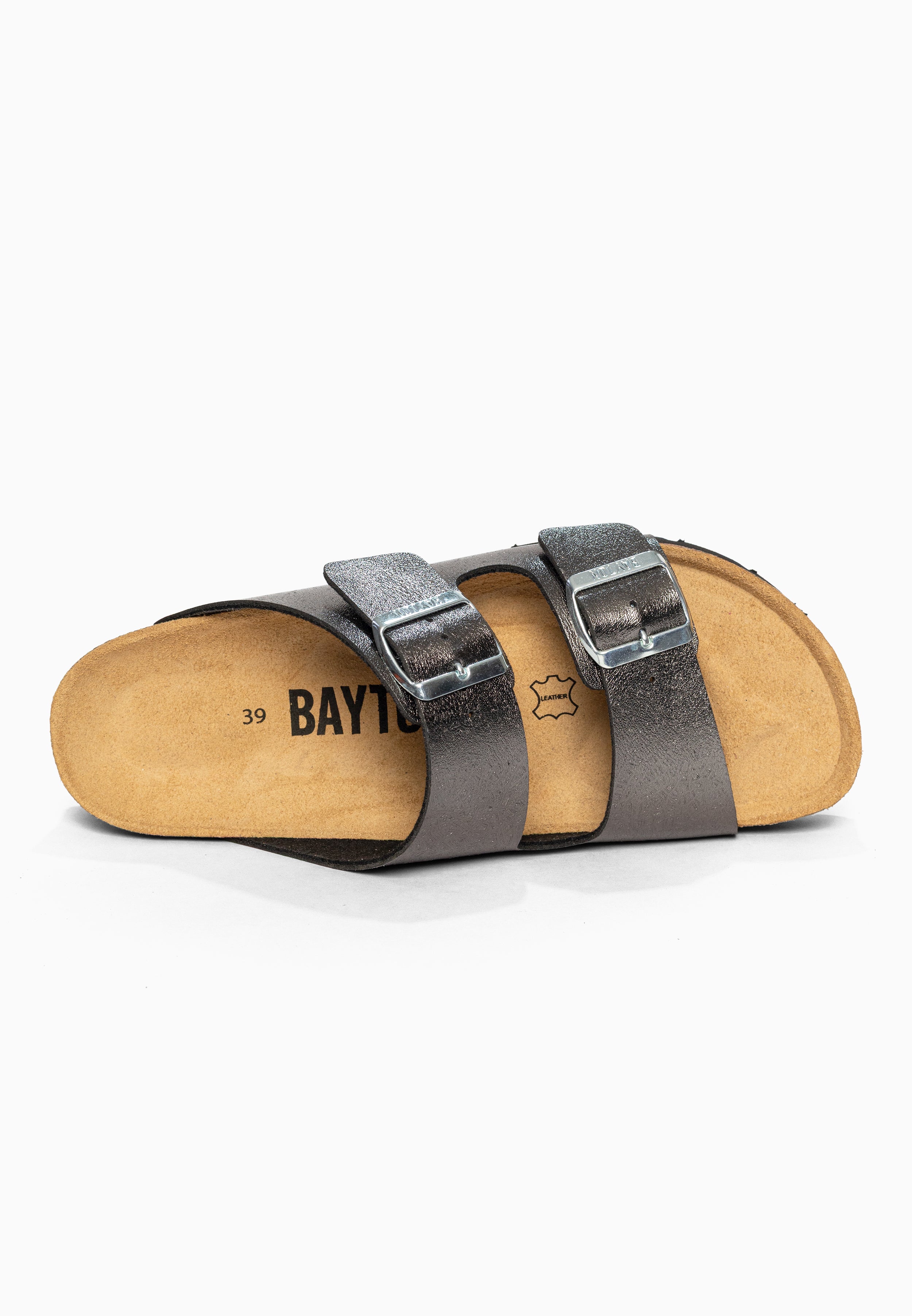 Sandales à Plateforme Japet Argent Bayton pour Femme