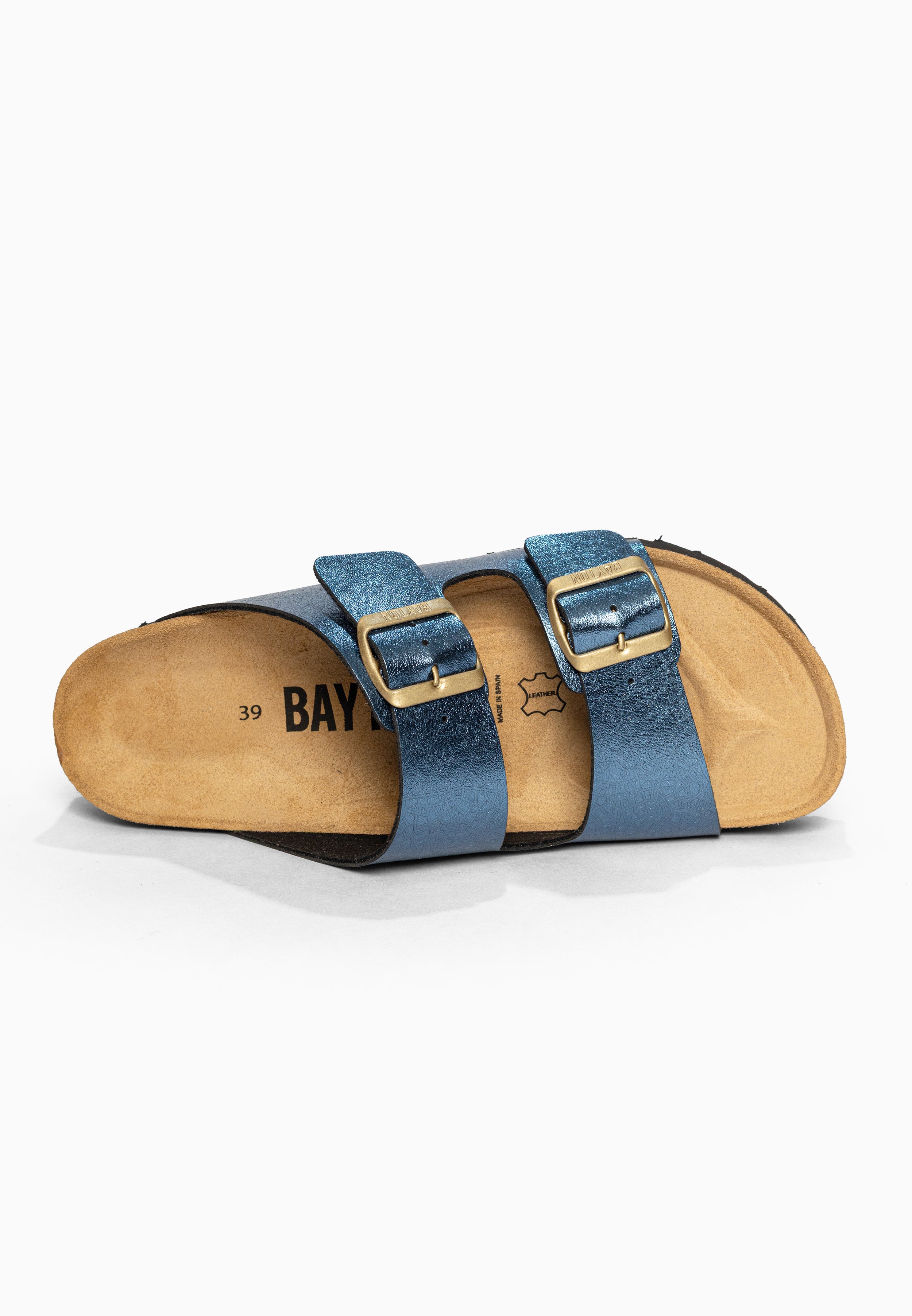 Sandales à Plateforme Japet Bleu Bayton pour Femme
