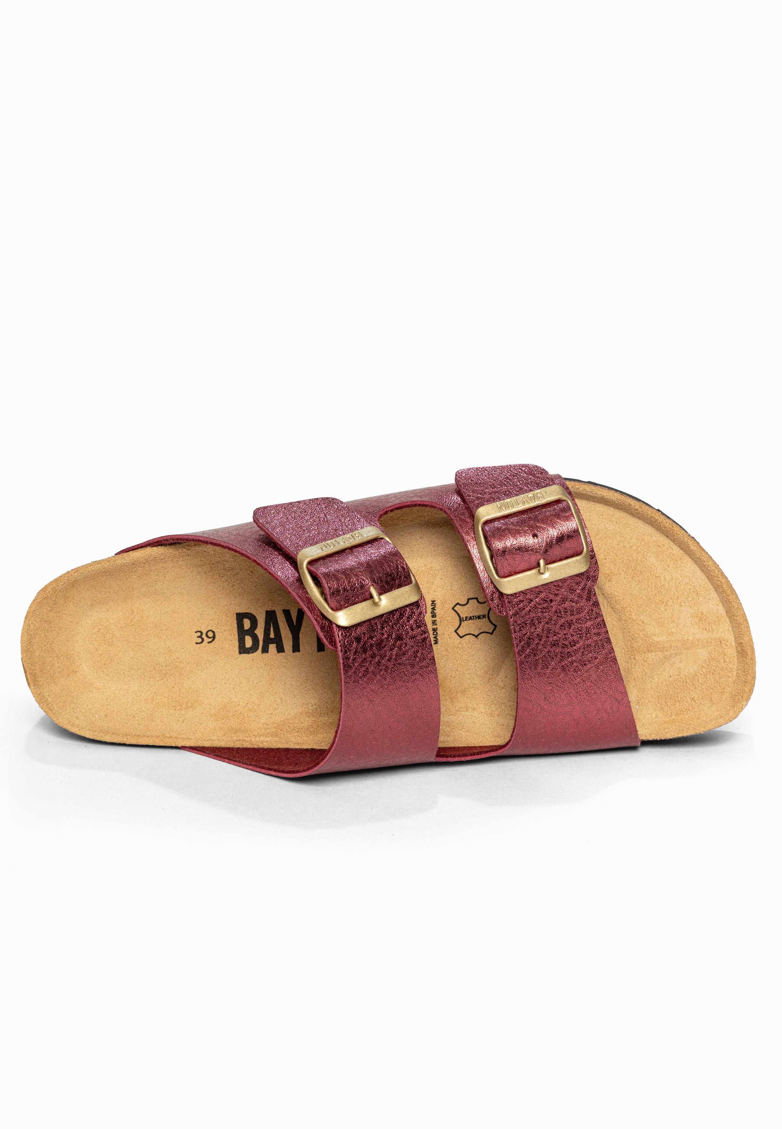 Sandales à Plateforme Japet Bordeaux Bayton pour Femme