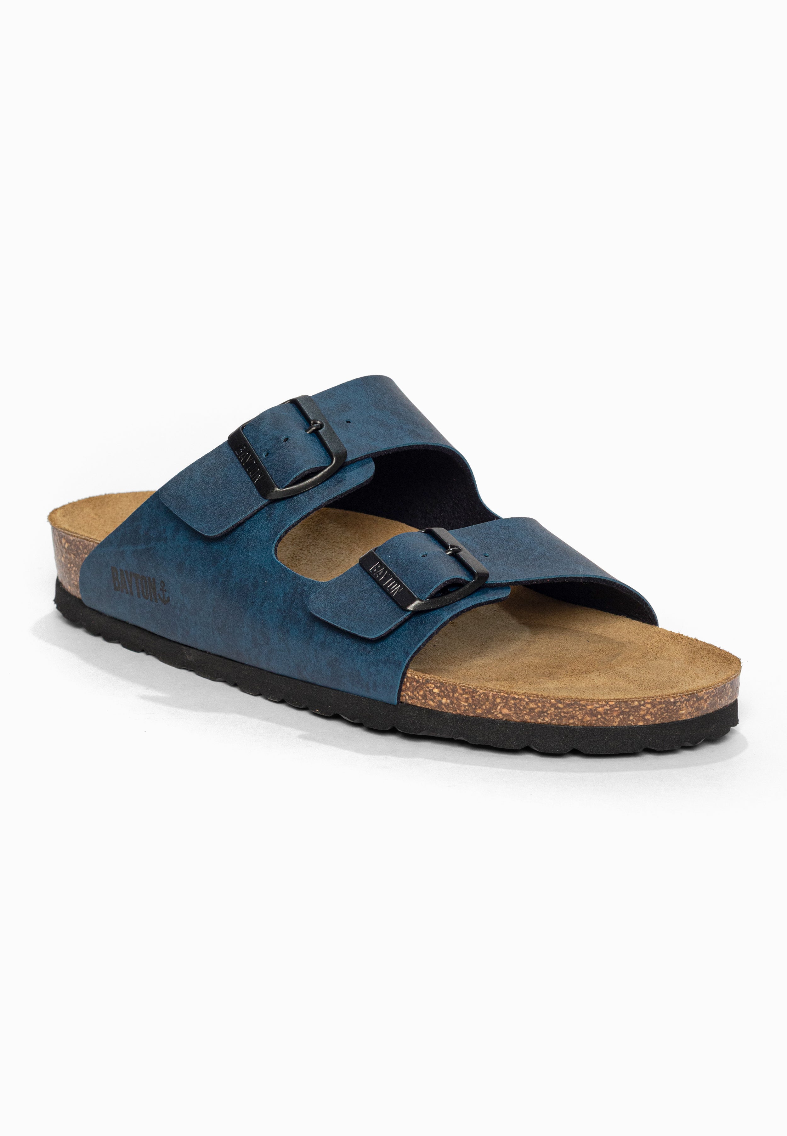 Sandales 2 Brides Atlas Bleu Bayton pour Homme