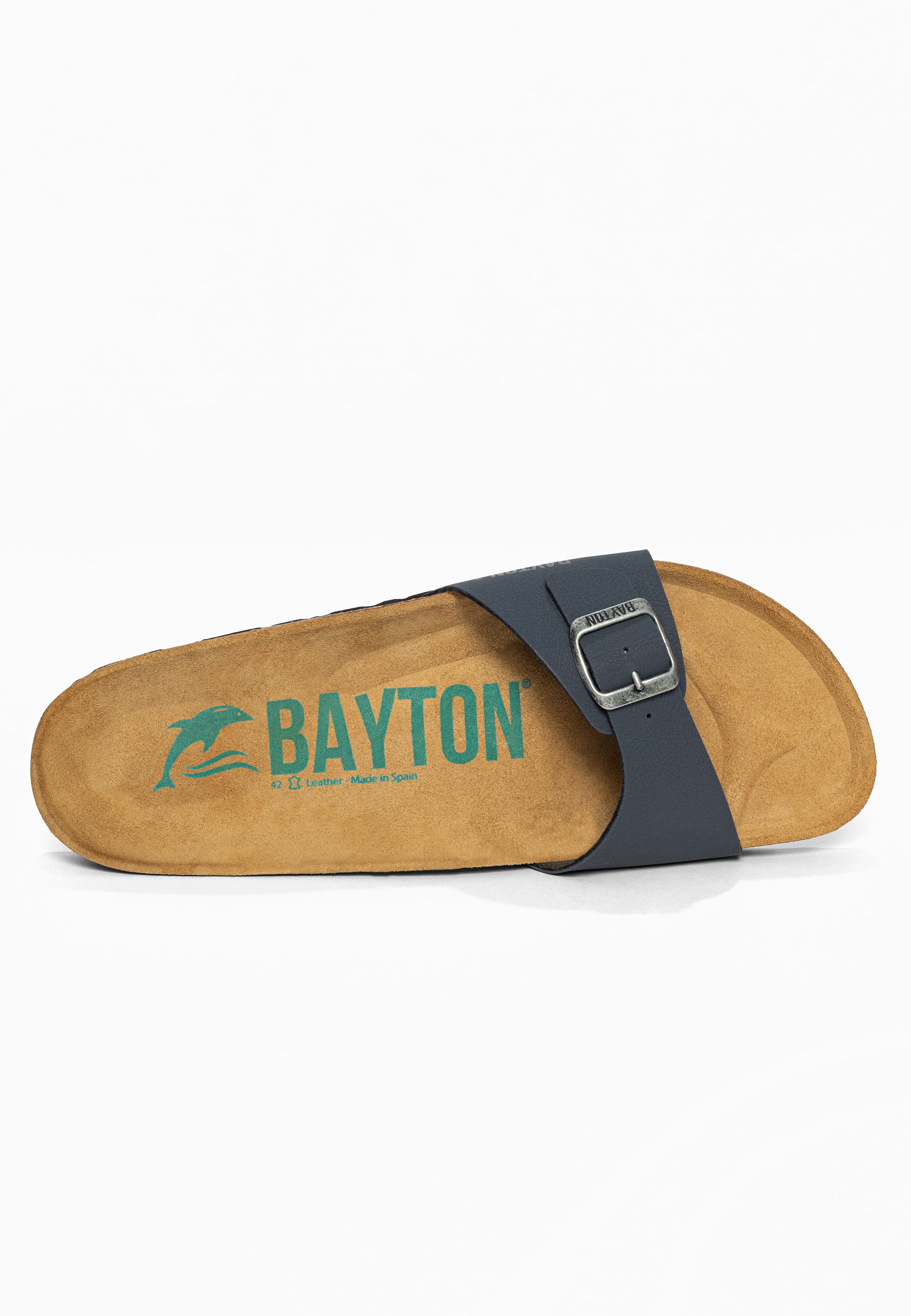 Sandales 1 Bride Zephyr Bleu marine Bayton pour Homme