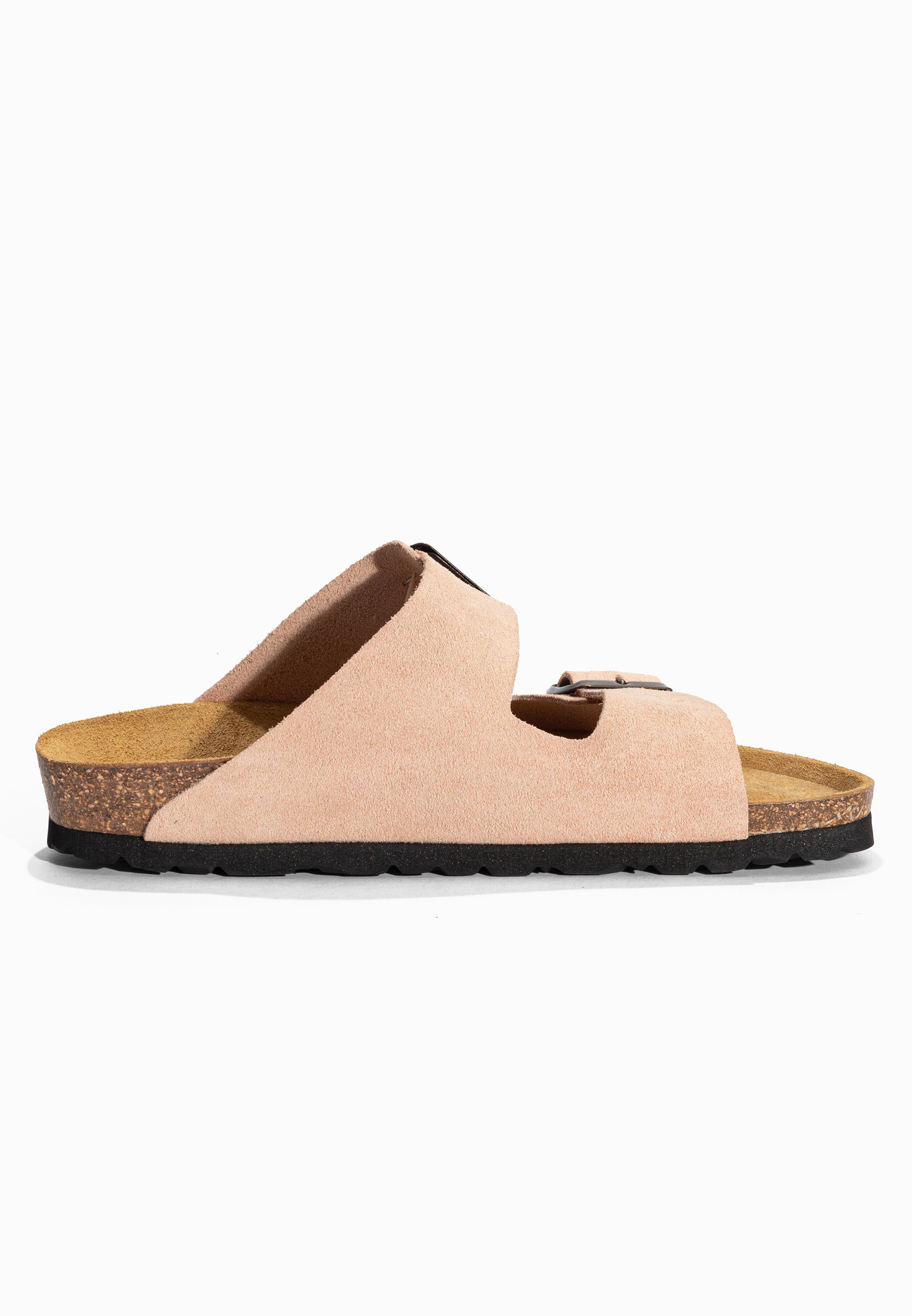 Sandales 2 Brides Atlas Pêche en Cuir Suédé Bayton pour Femme