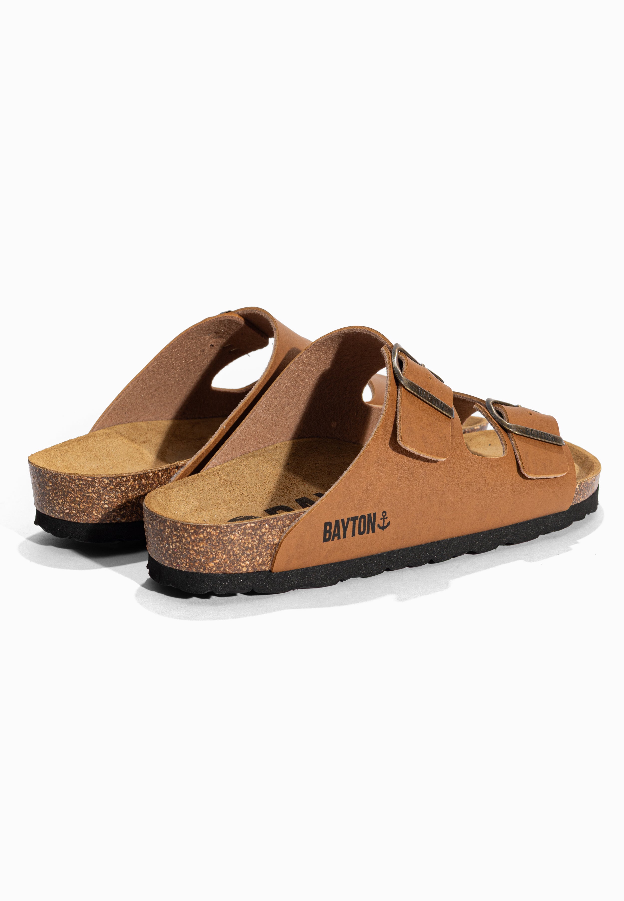 Sandales 2 Brides Atlas Camel Bayton pour Homme