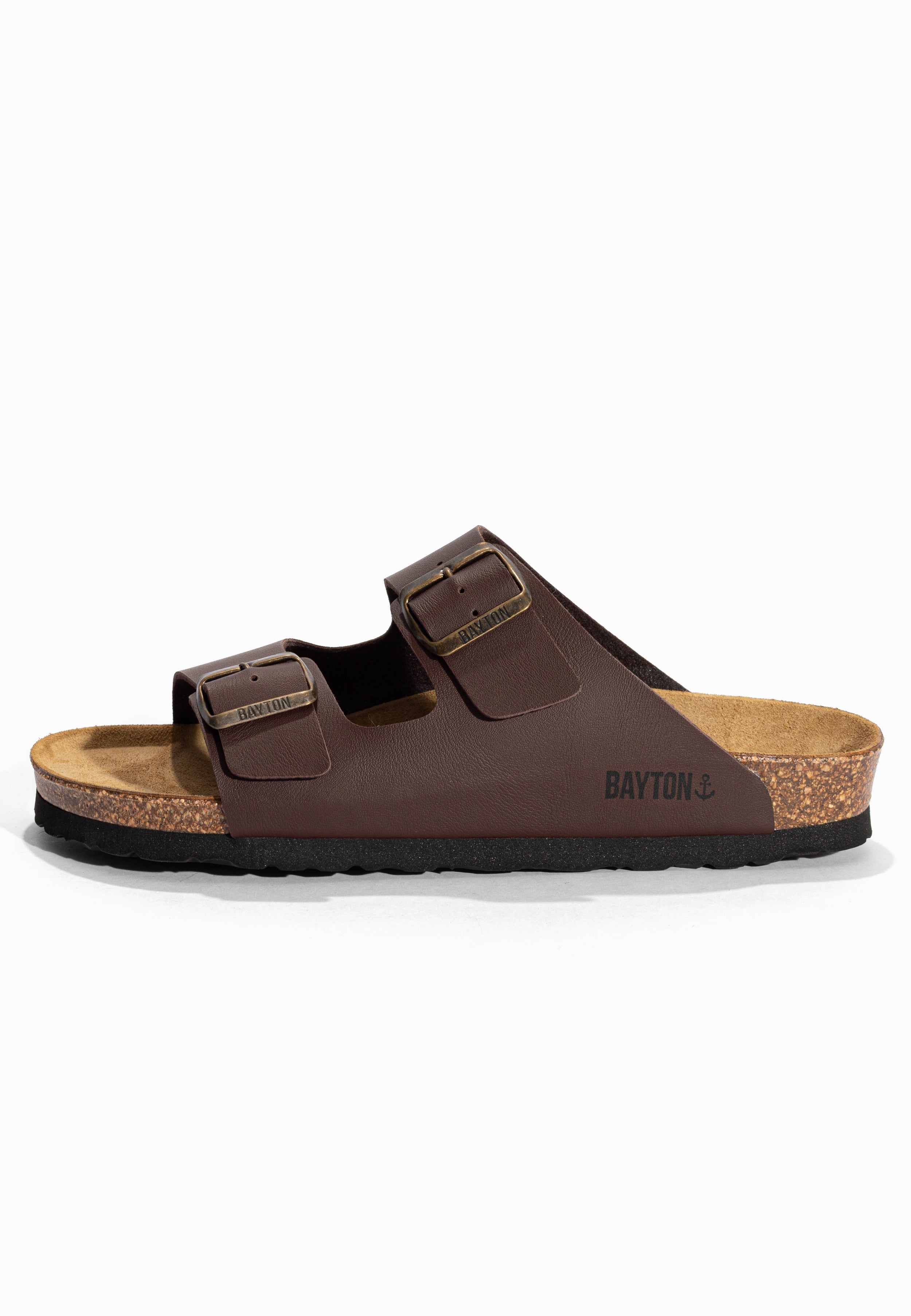 Sandales 2 Brides Atlas Marron Bayton pour Homme