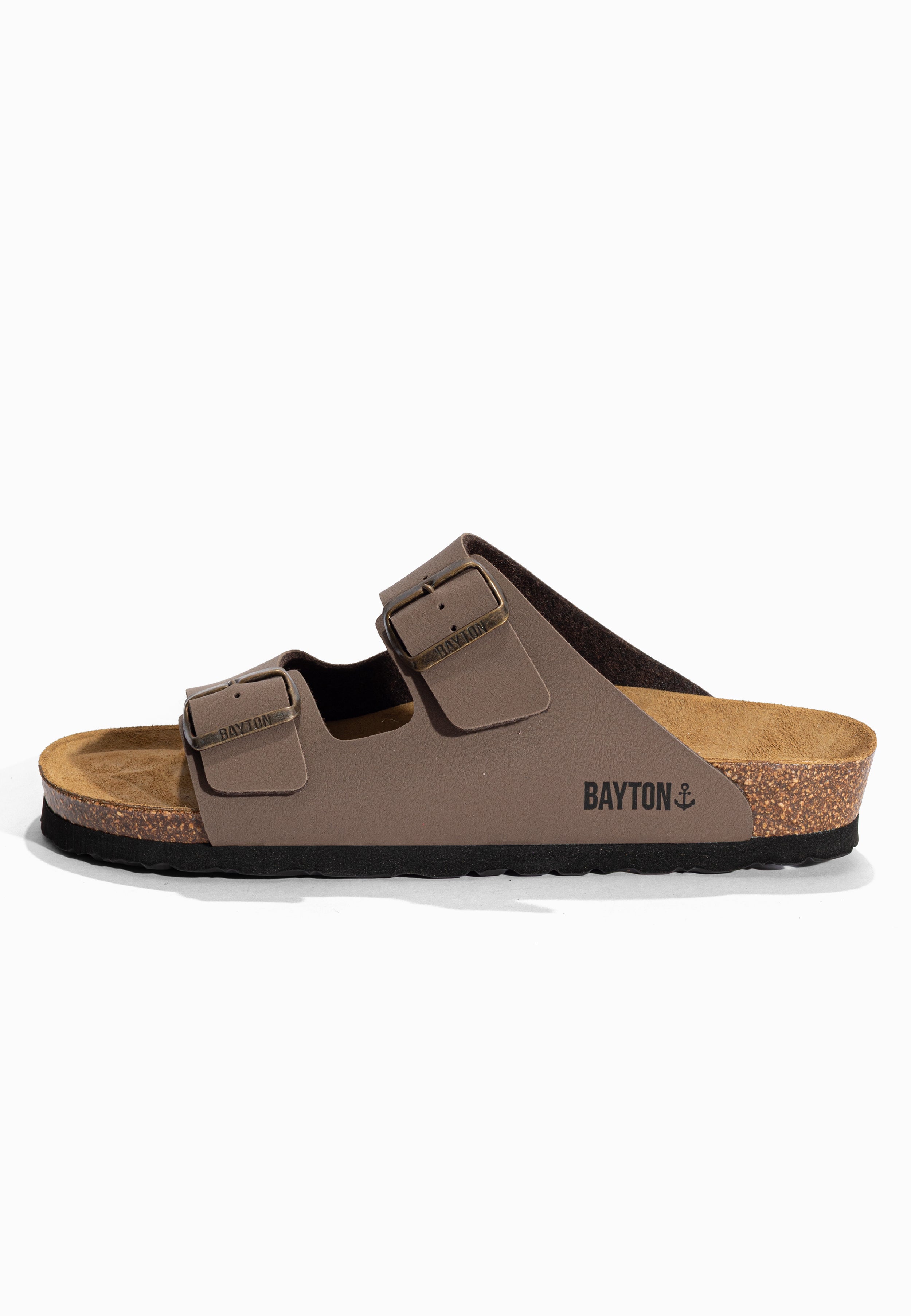 Sandales 2 Brides Atlas Marron Bayton pour Homme