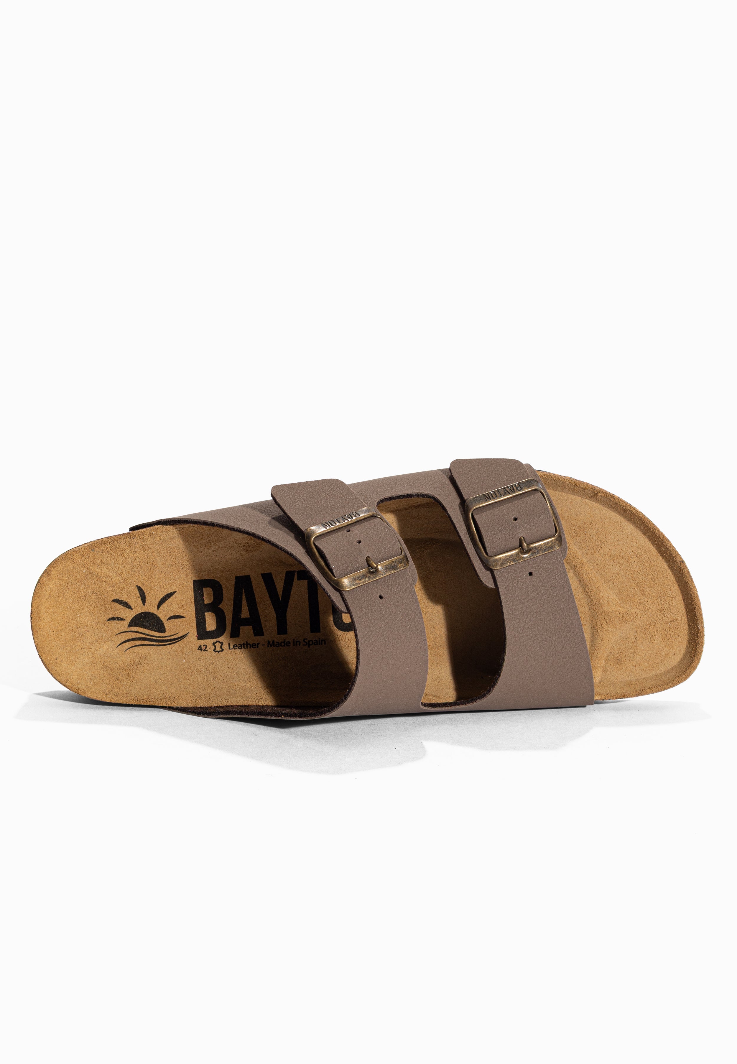 Sandales 2 Brides Atlas Marron Bayton pour Homme