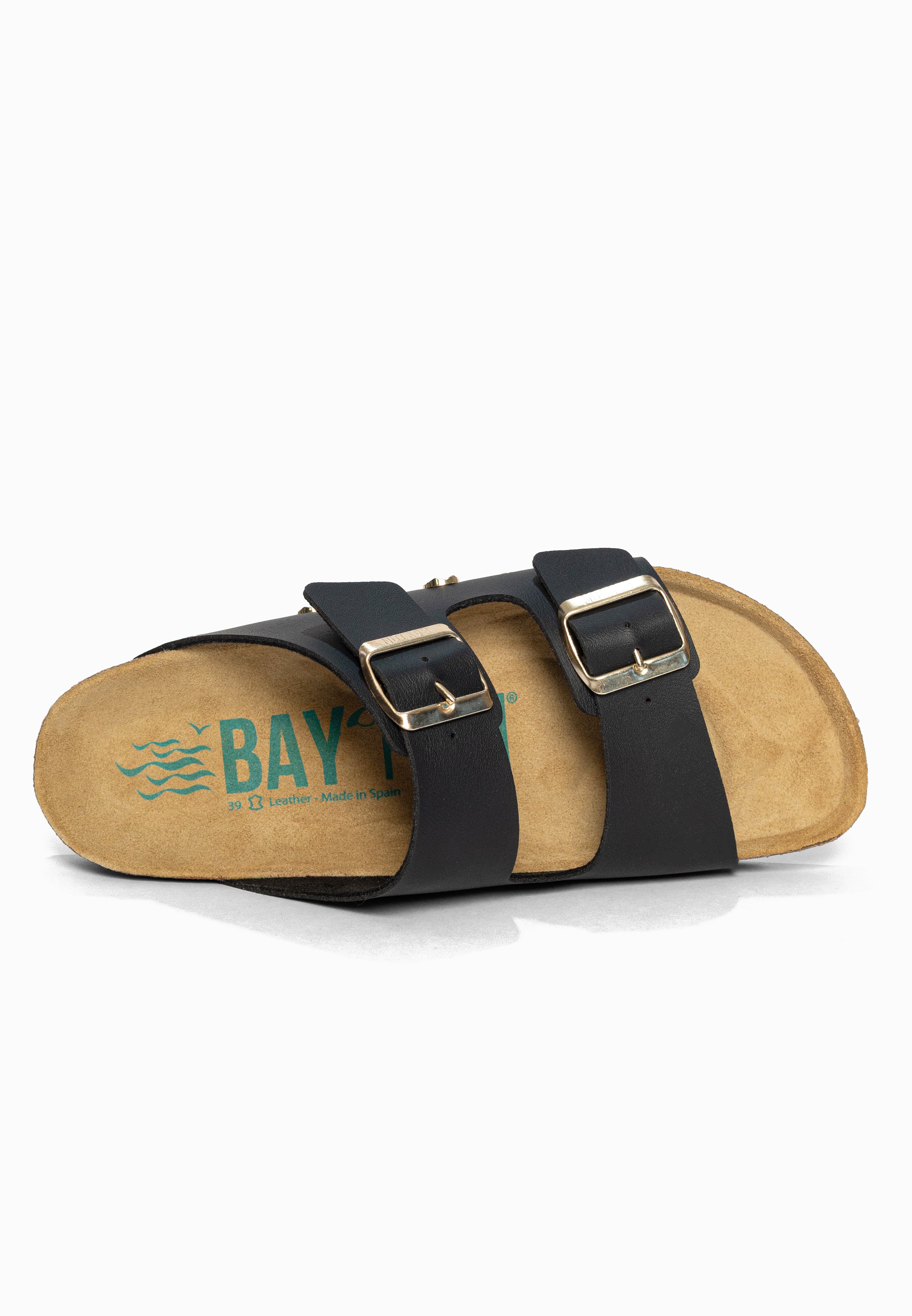 Sandales 2 Brides Rivalta Noir Bayton pour Femme
