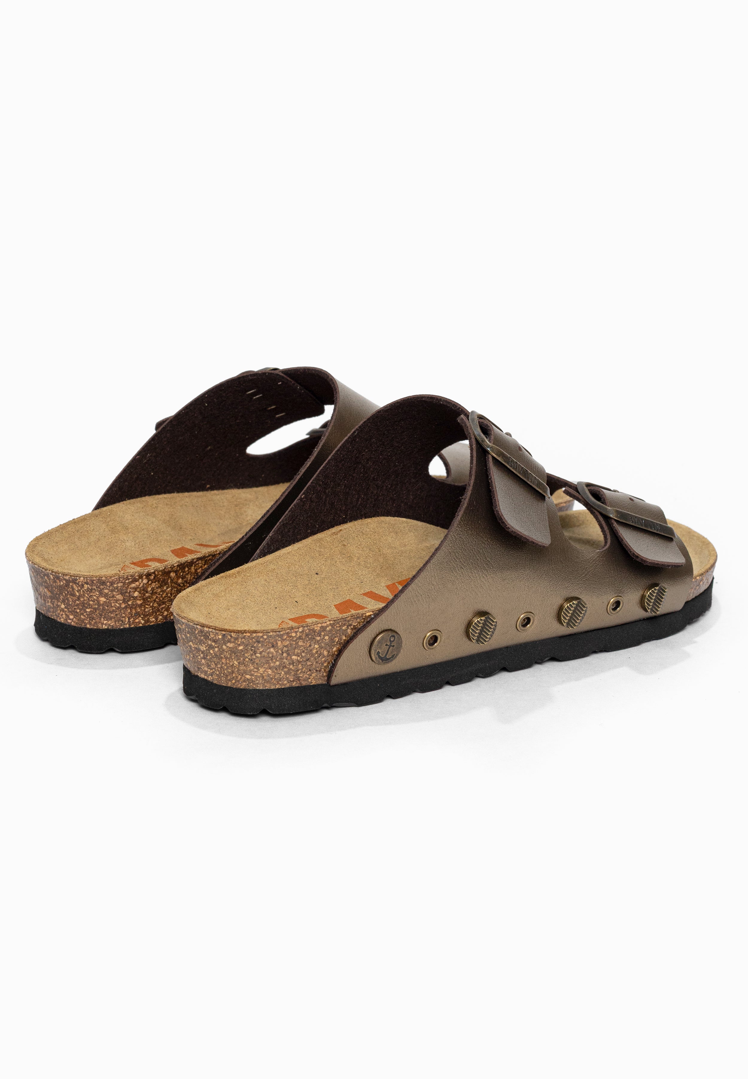 Sandales 2 Brides Rivalta Bronze Bayton pour Femme