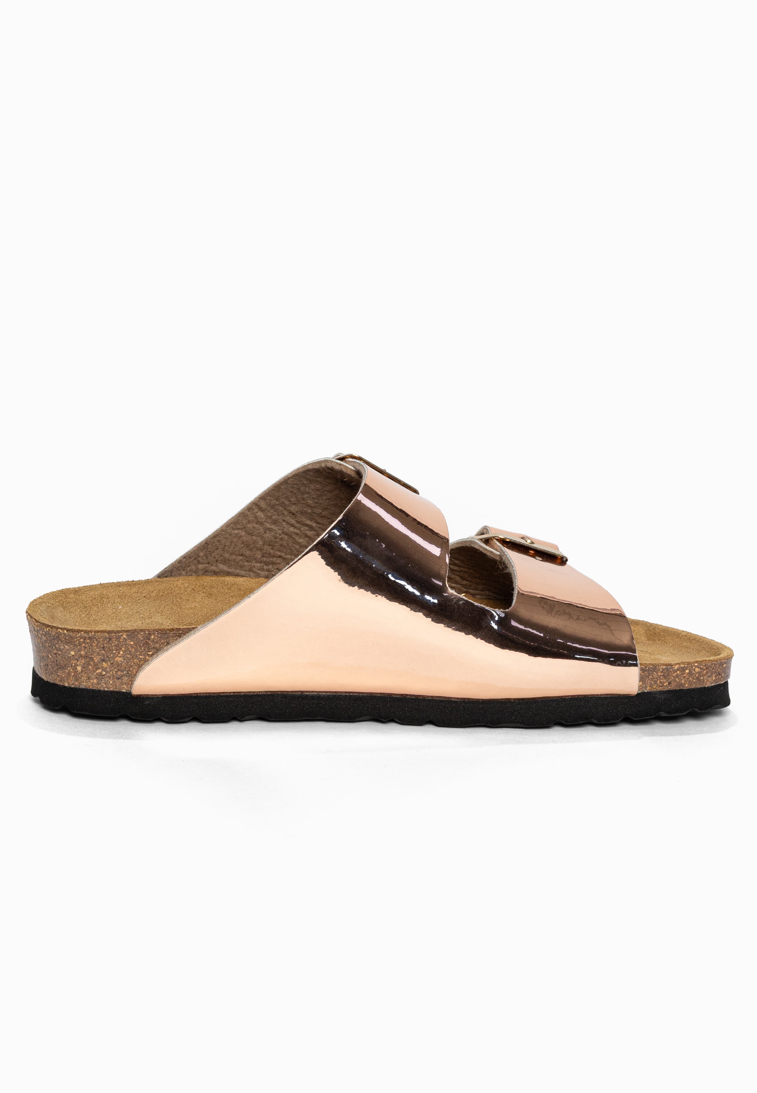 Sandales 2 Brides Rivalta Rose gold Bayton pour Femme