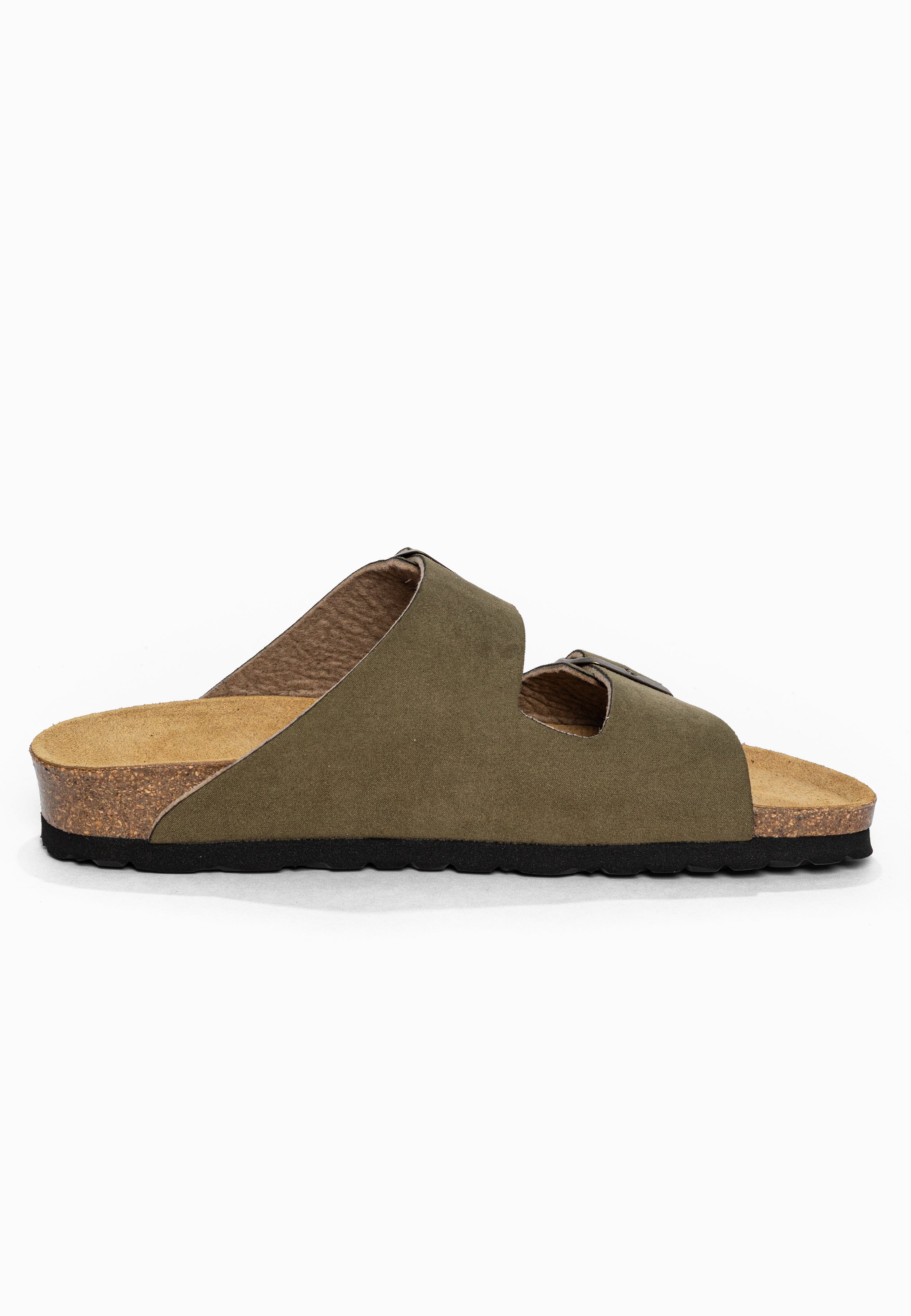Sandales 2 Brides Rivalta Kaki Bayton pour Femme