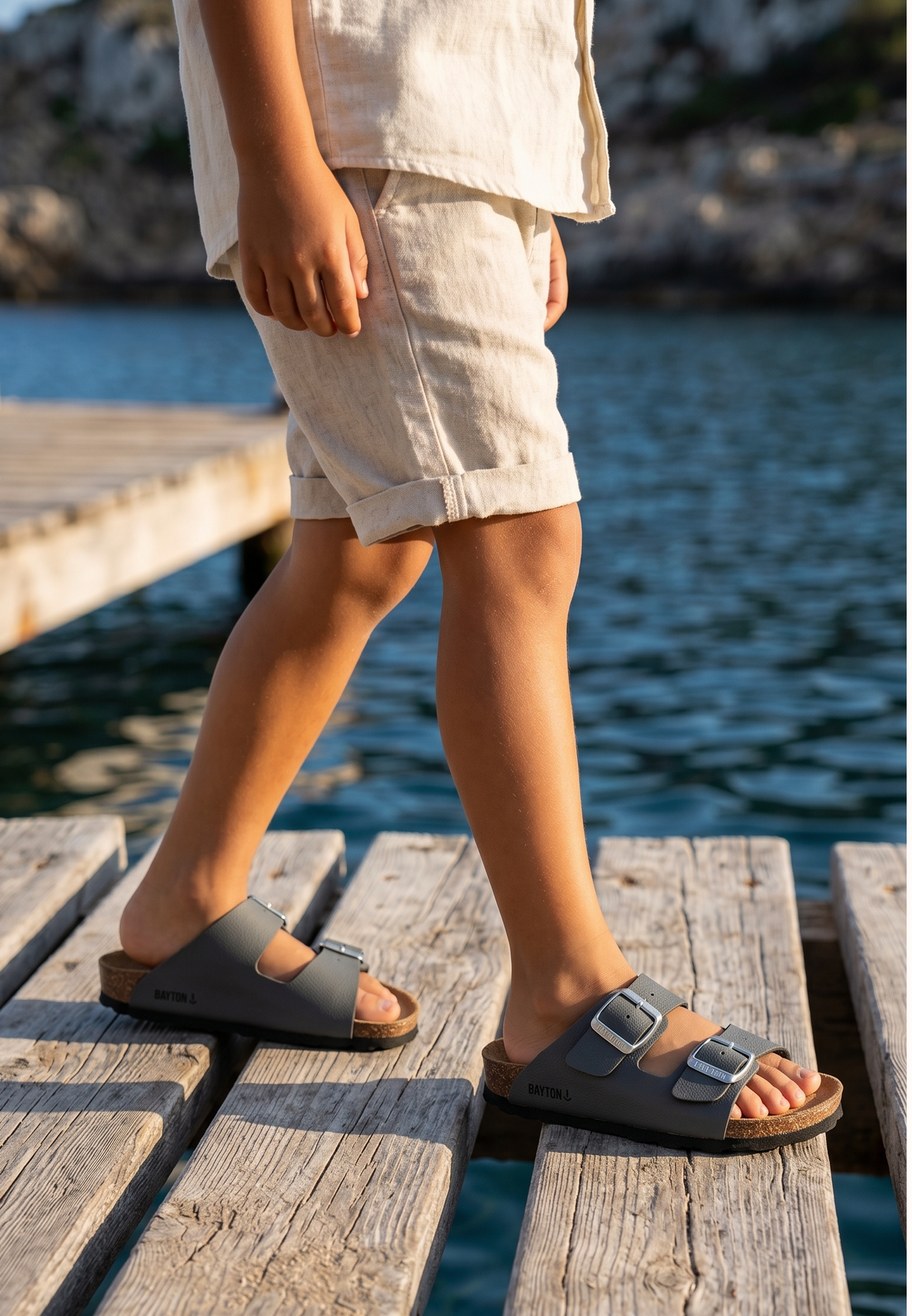 Sandales Atlas Anthracite