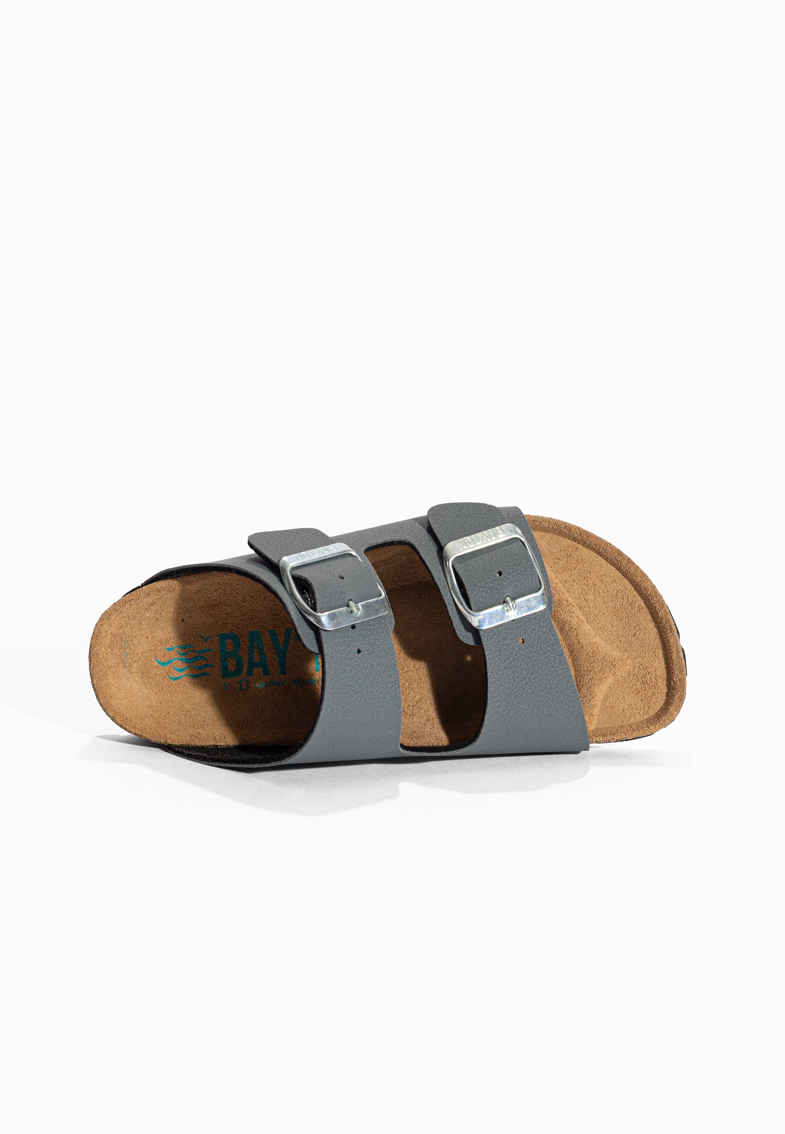 Sandales 2 Brides Atlas Anthracite Bayton pour Enfant