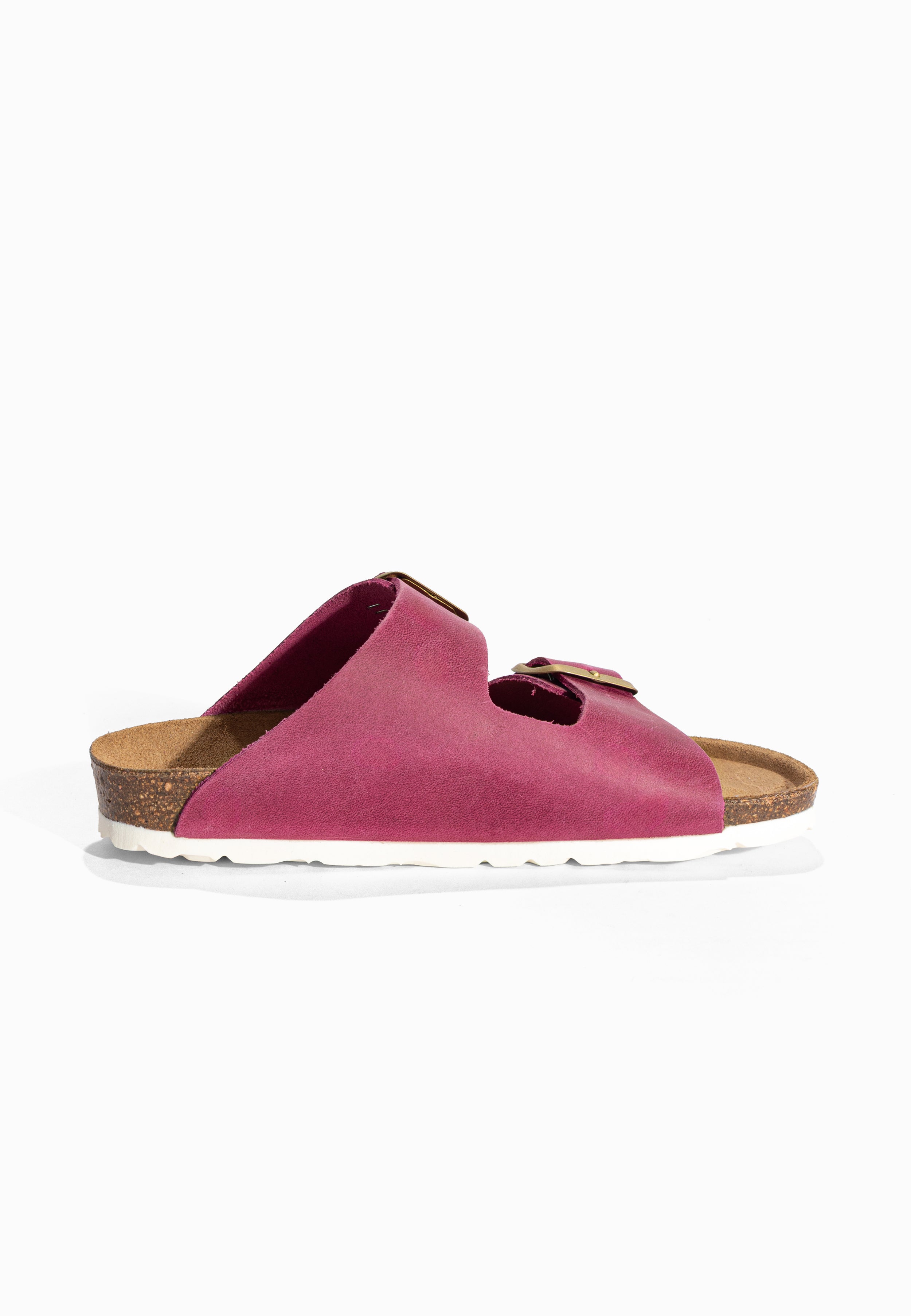 Sandales 2 Brides Atlas Rose en Cuir Bayton pour Enfant
