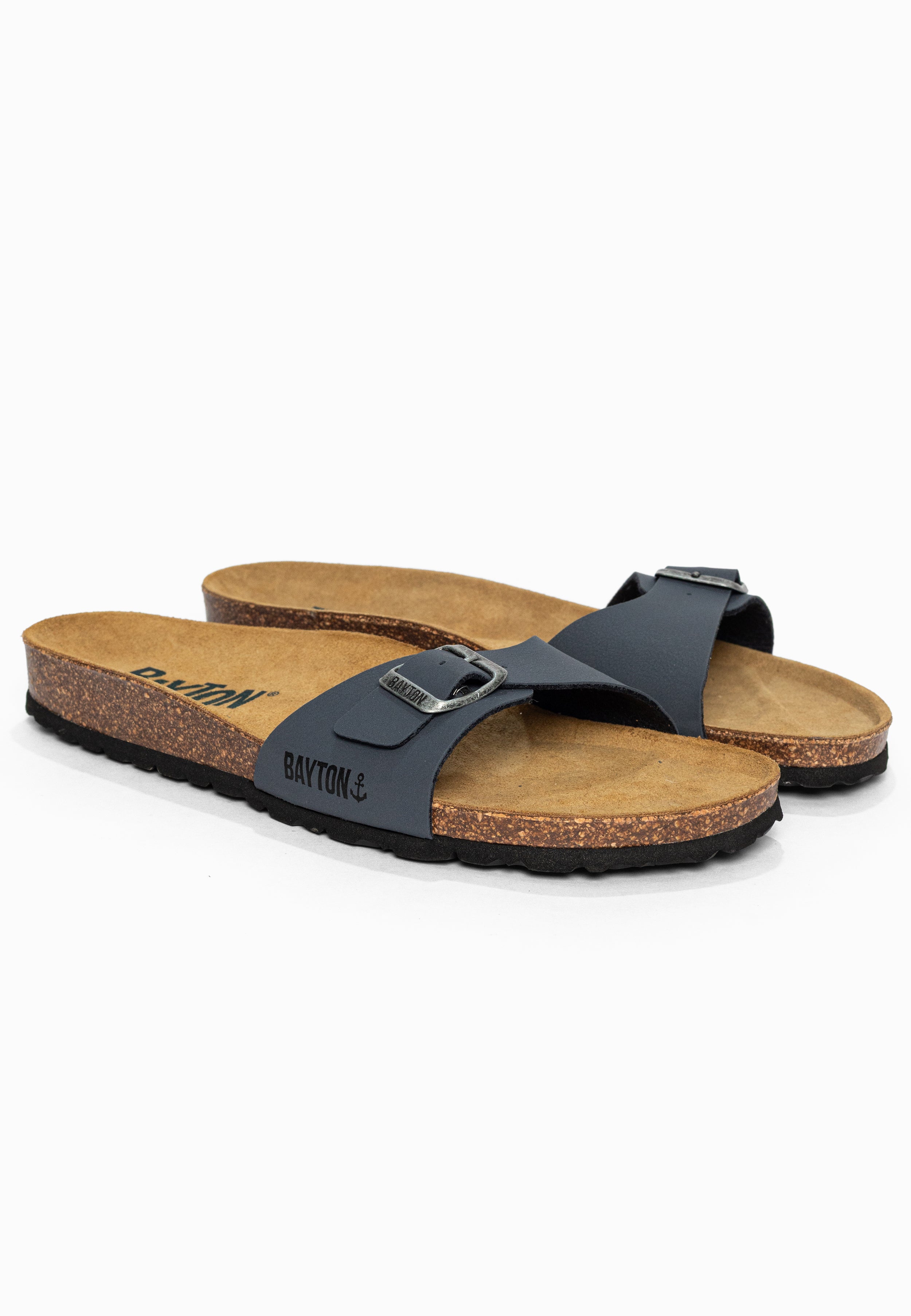 Sandales 1 Bride Zephyr Bleu marine Bayton pour Homme