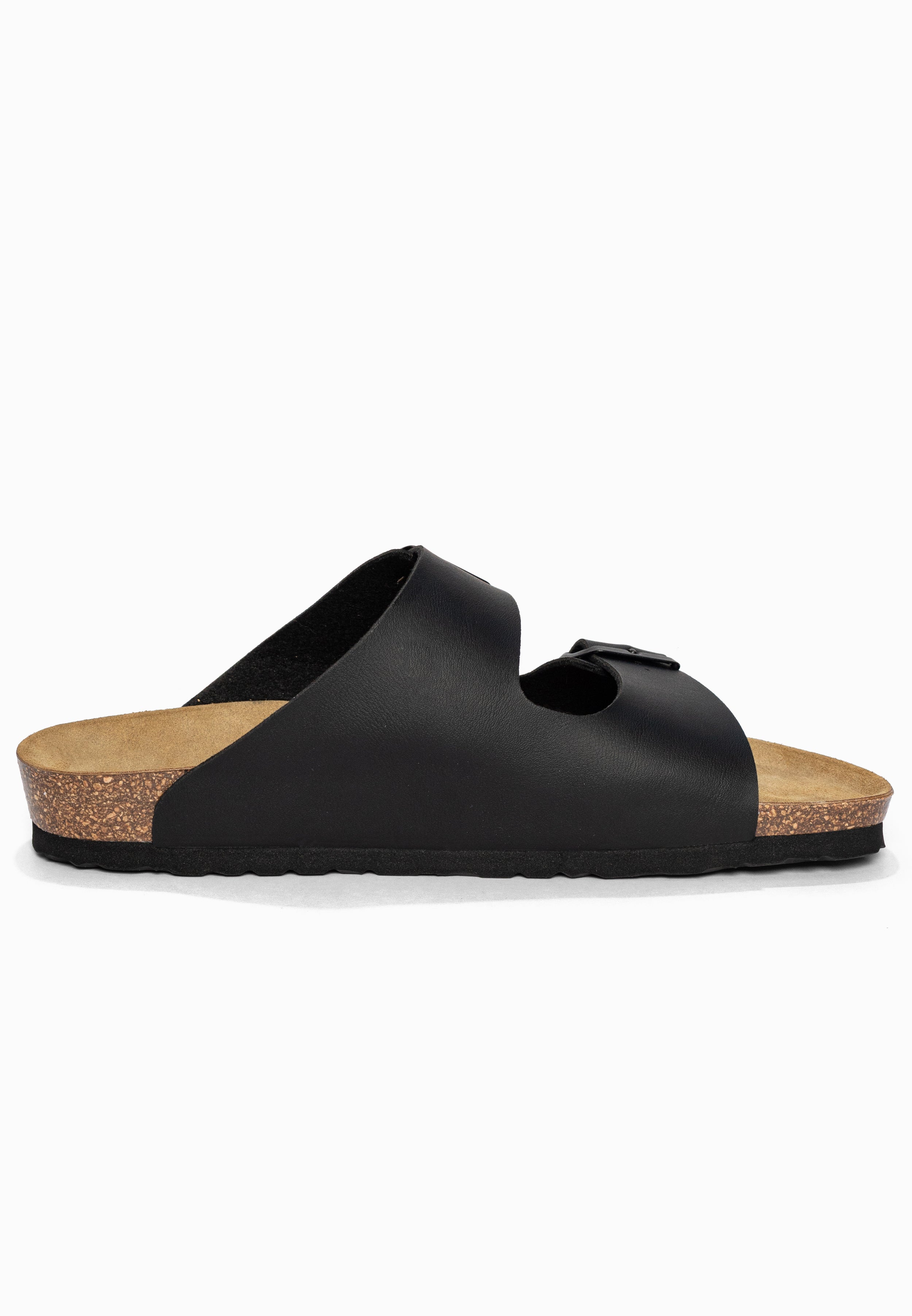 Sandales 2 Brides Atlas Noir Bayton pour Homme