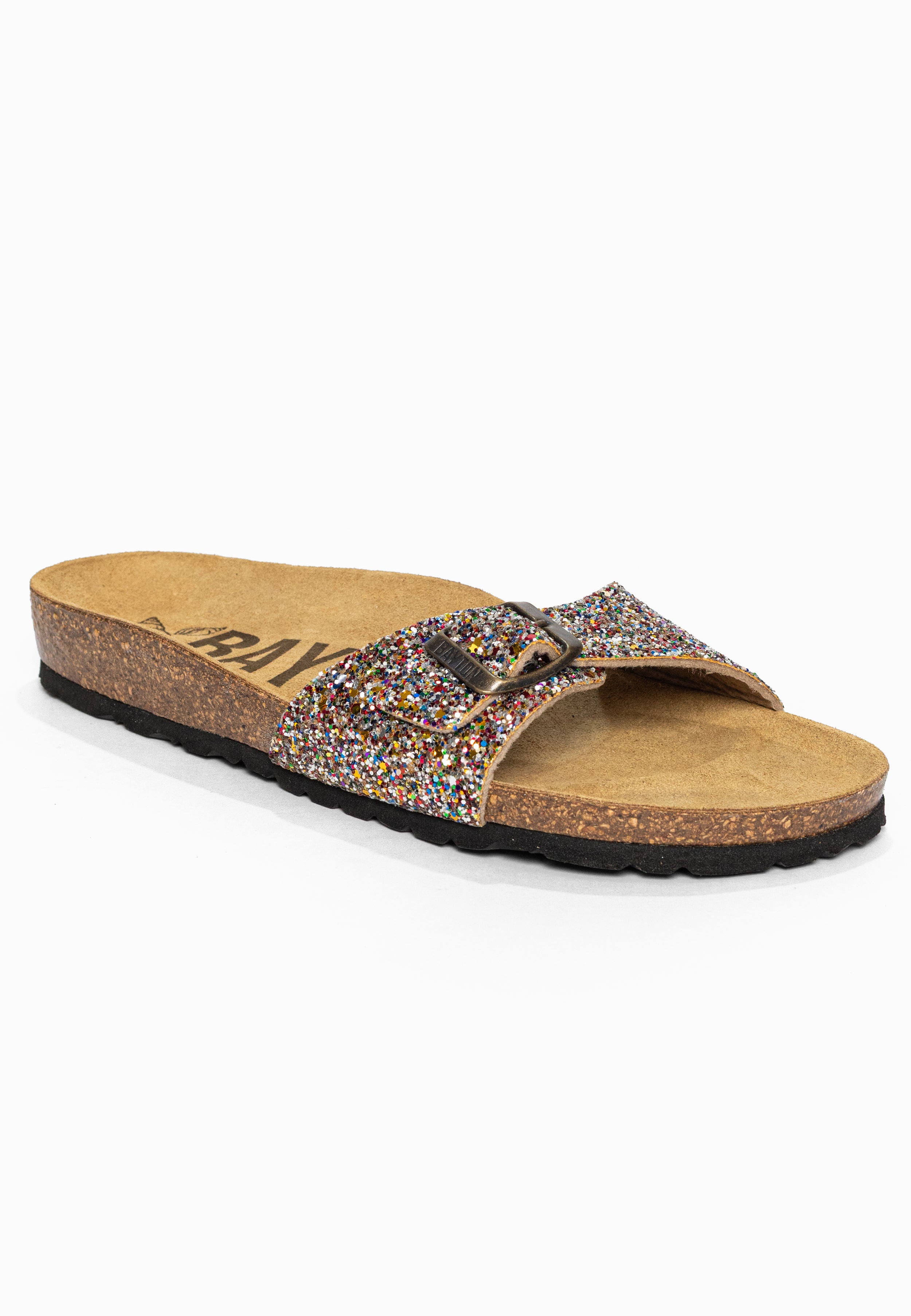 Sandales 1 Bride Zephyr Multicolor pailleté Bayton pour Femme
