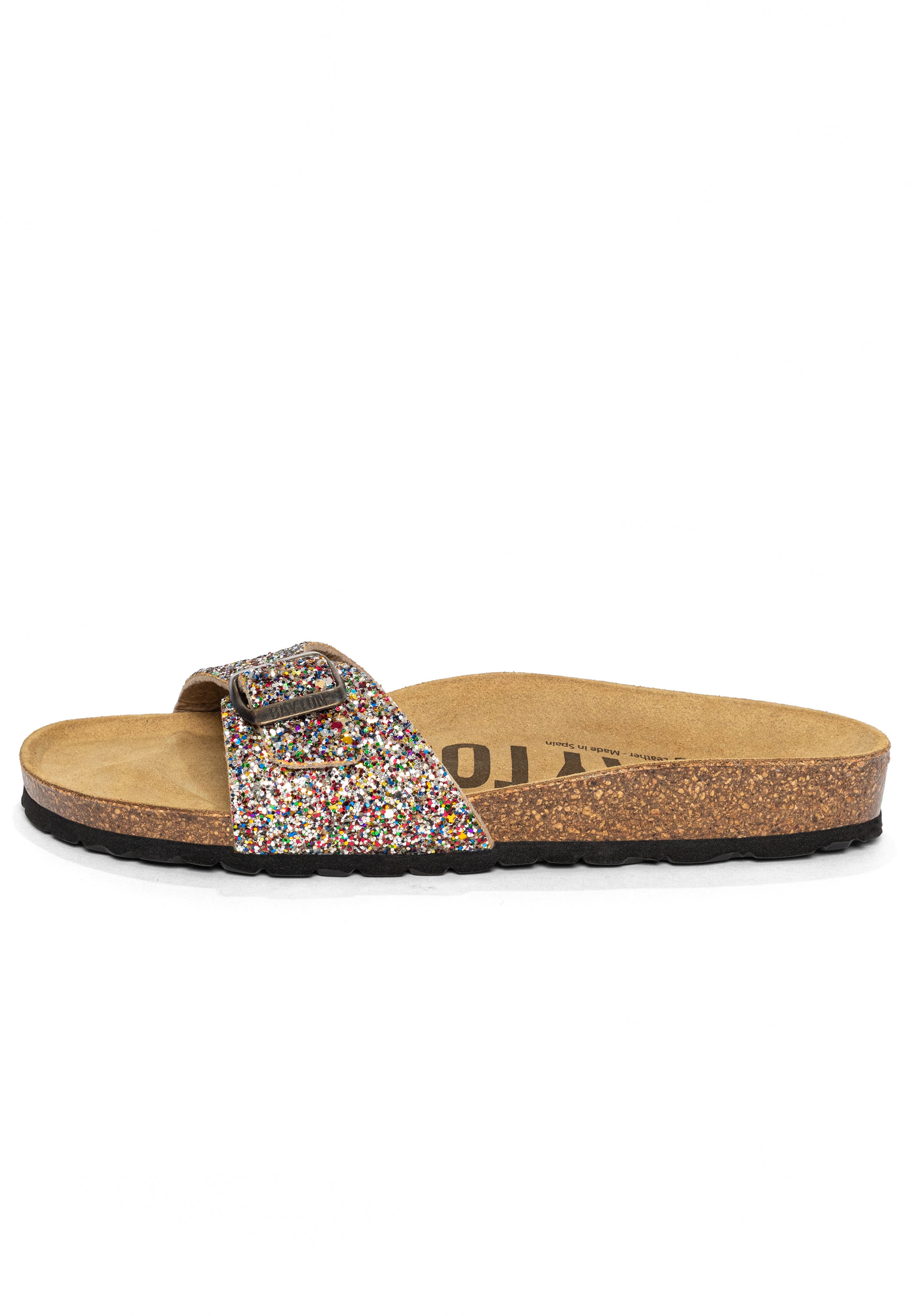 Sandales 1 Bride Zephyr Multicolor pailleté Bayton pour Femme