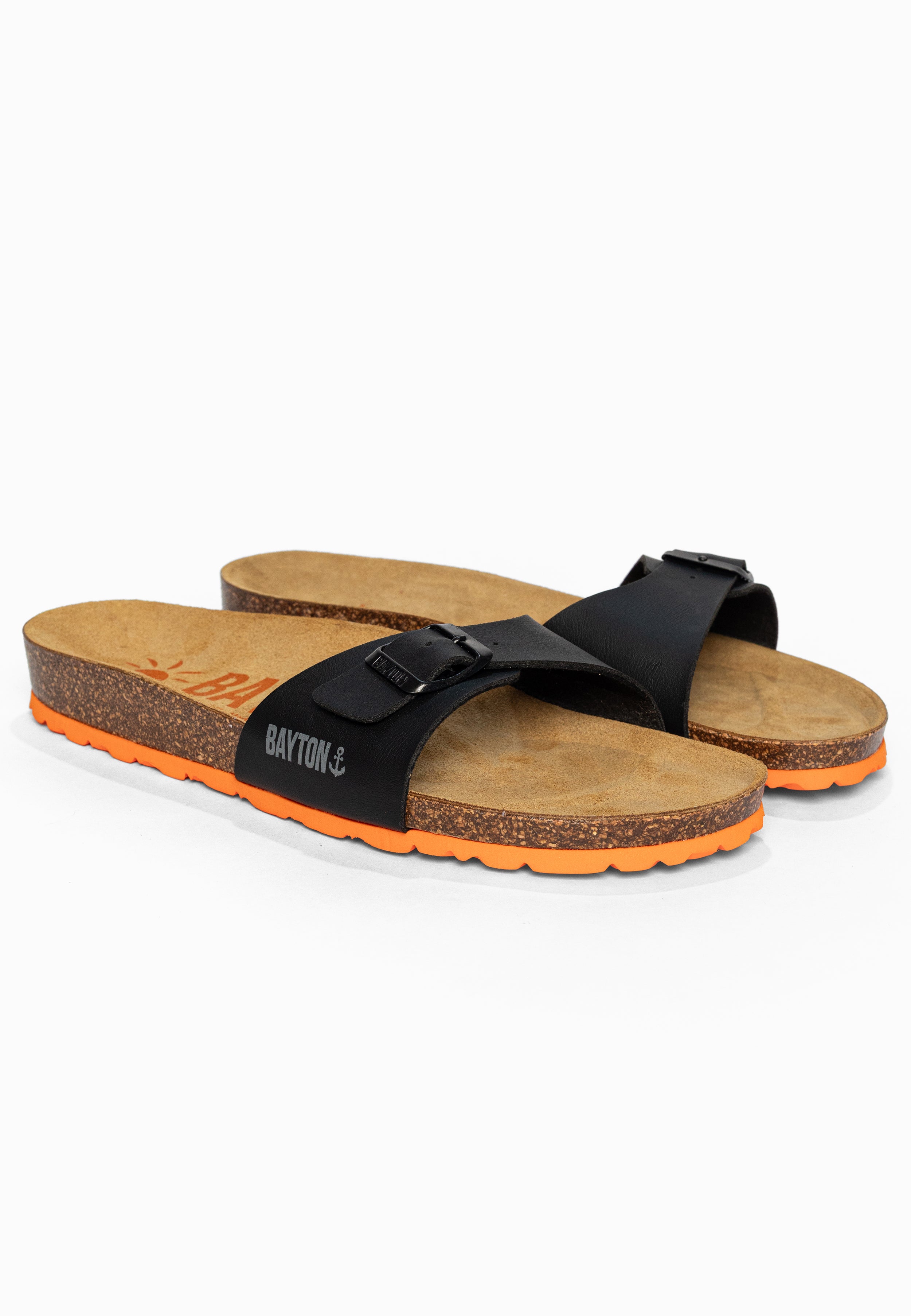 Sandales 1 Bride Zephyr Noir Bayton pour Homme