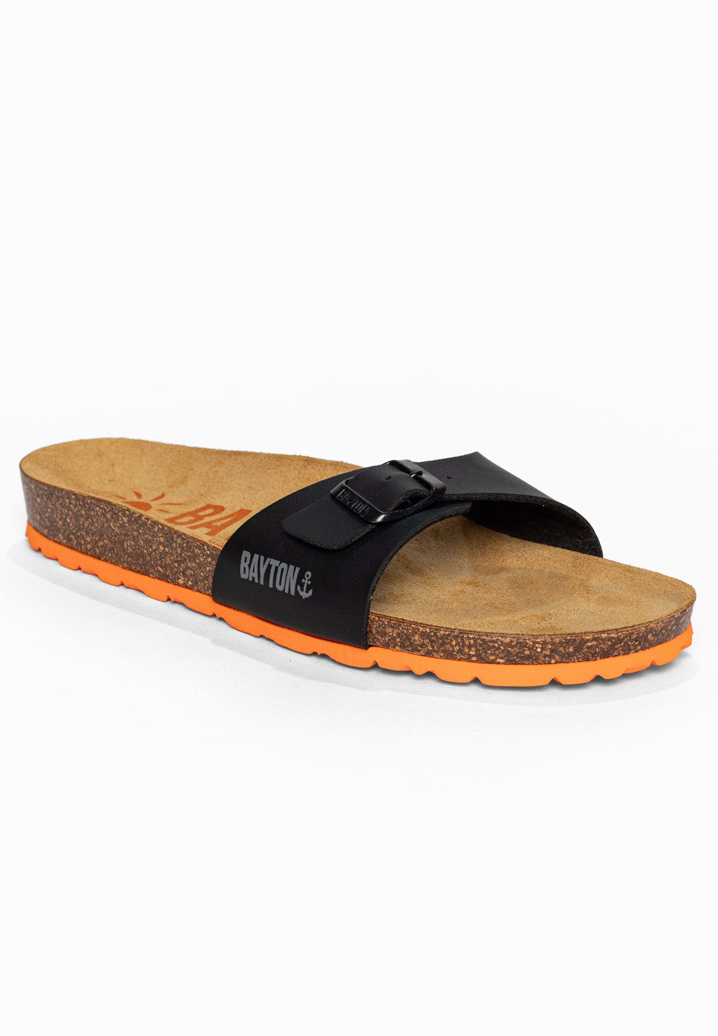 Sandales 1 Bride Zephyr Noir Bayton pour Homme