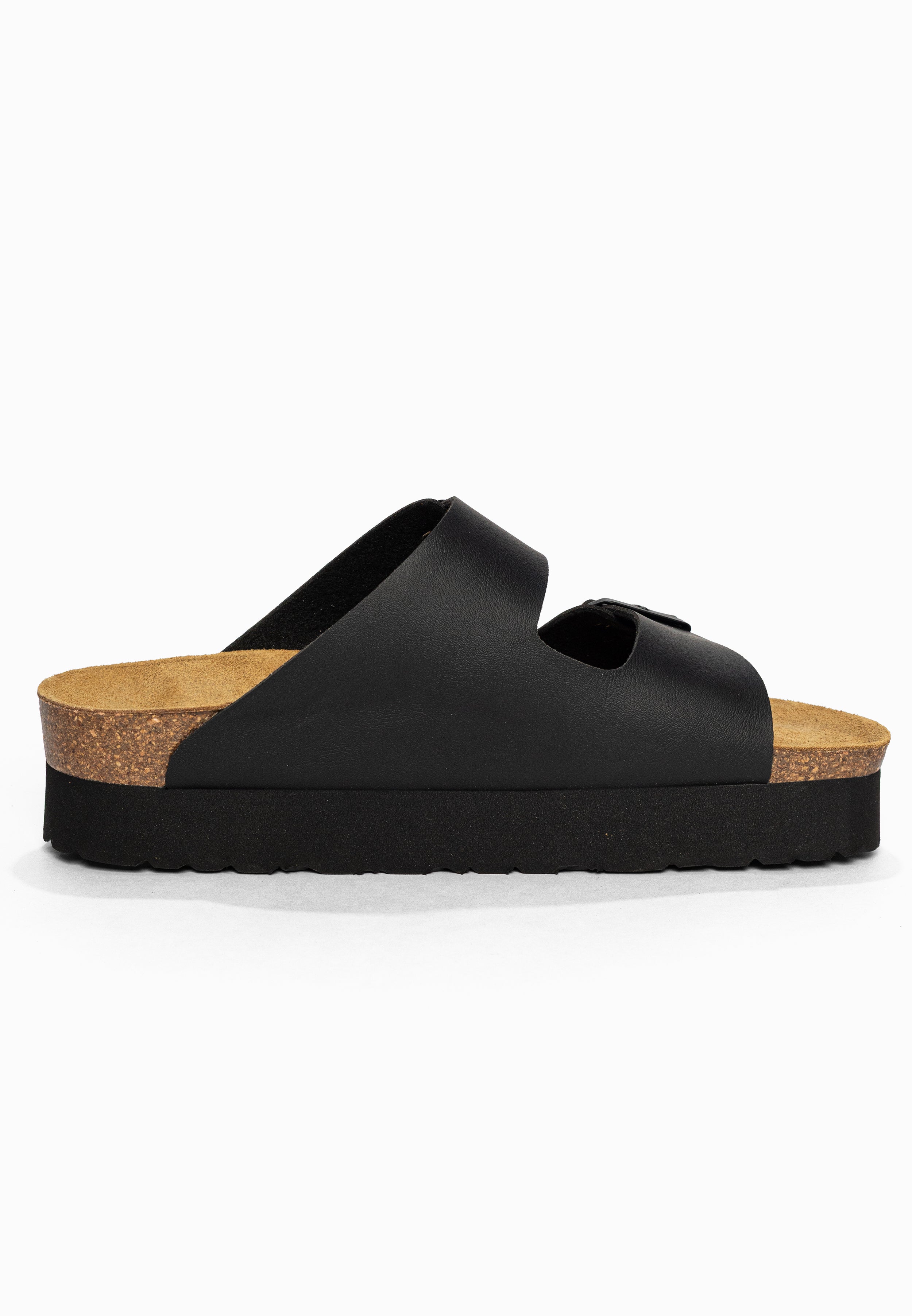 Sandales à Plateforme Japet Noir Bayton pour Femme