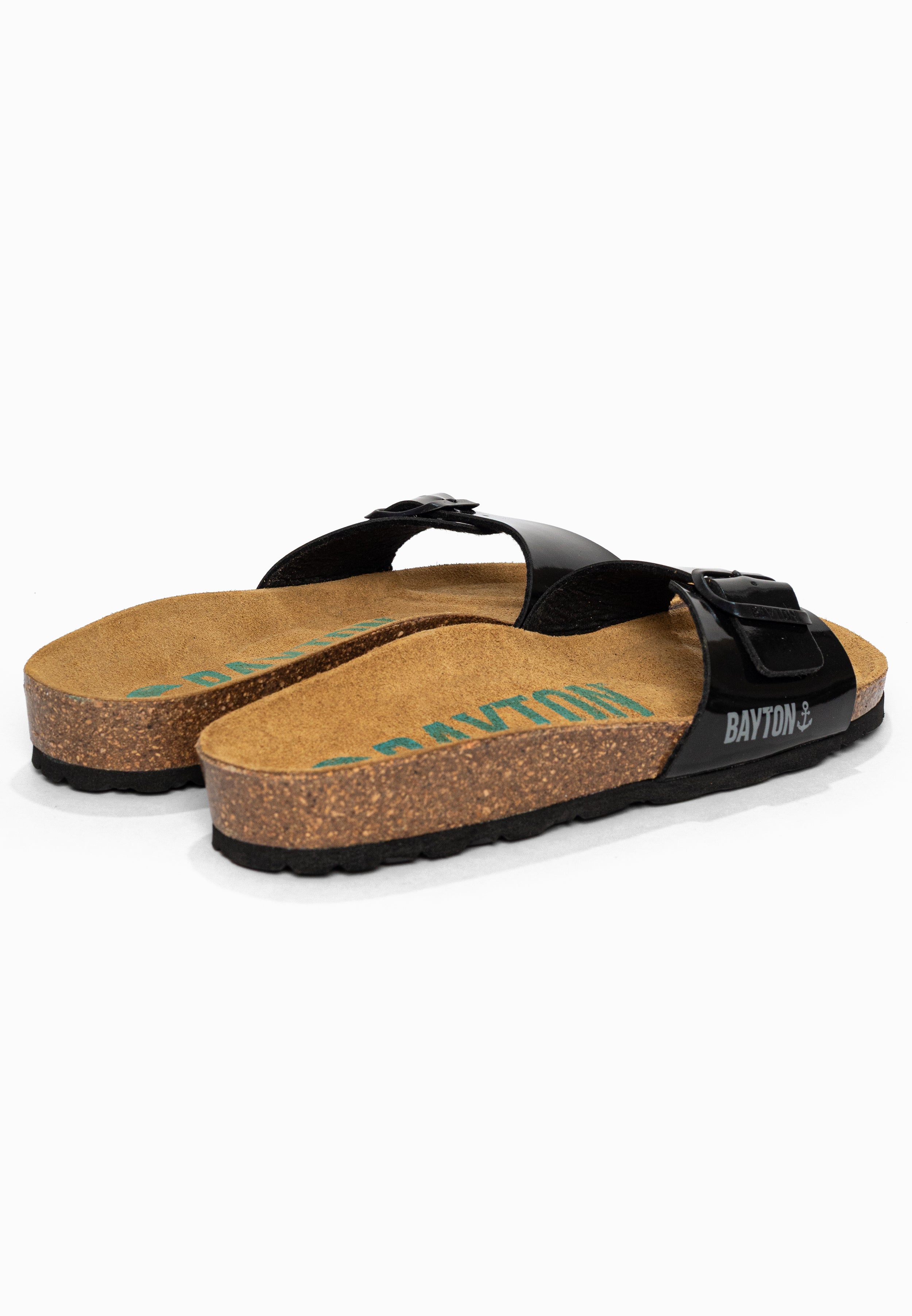 Sandales 1 Bride Zephyr Noir Bayton pour Femme
