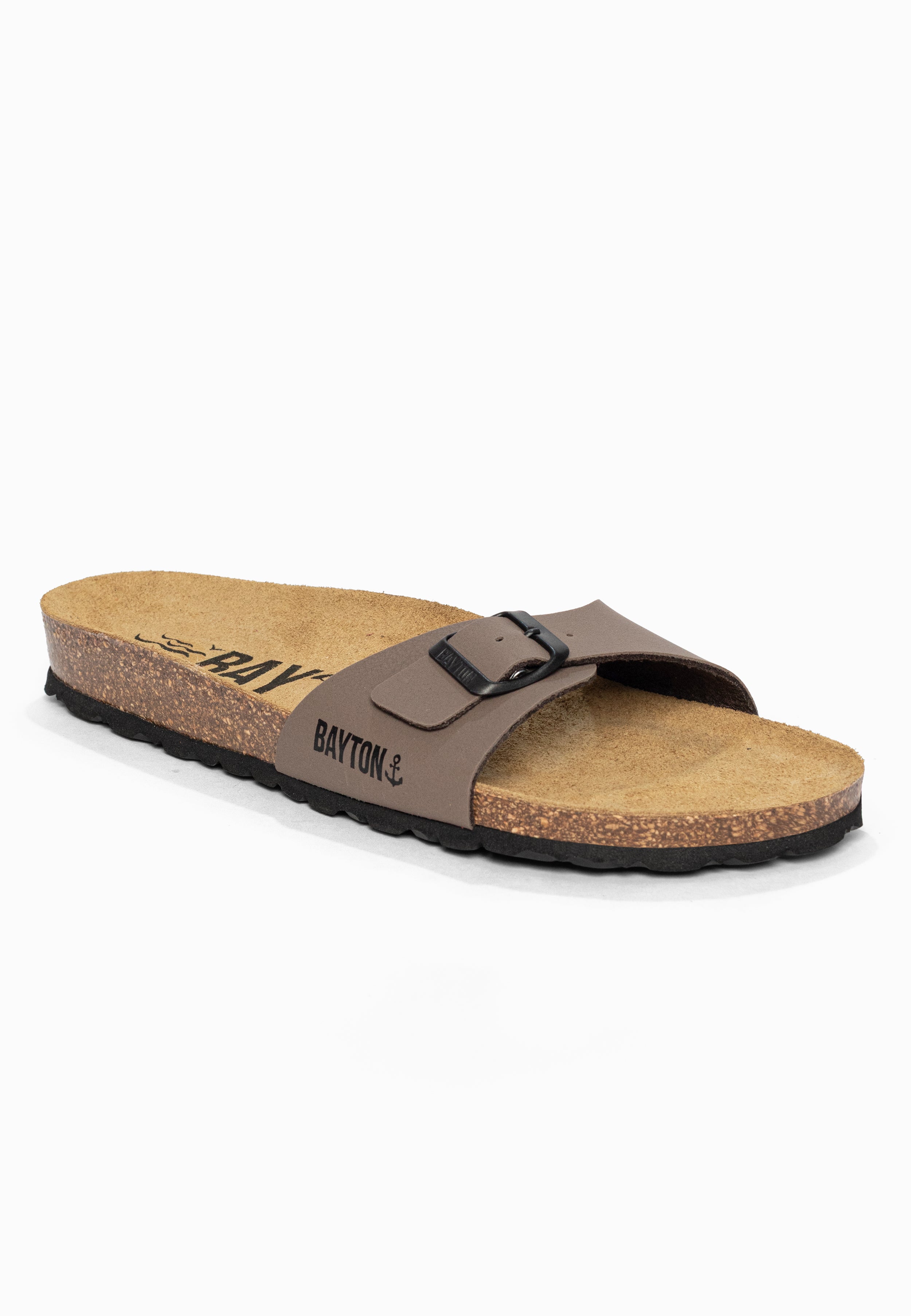 Sandales 1 Bride Zephyr Marron Bayton pour Homme