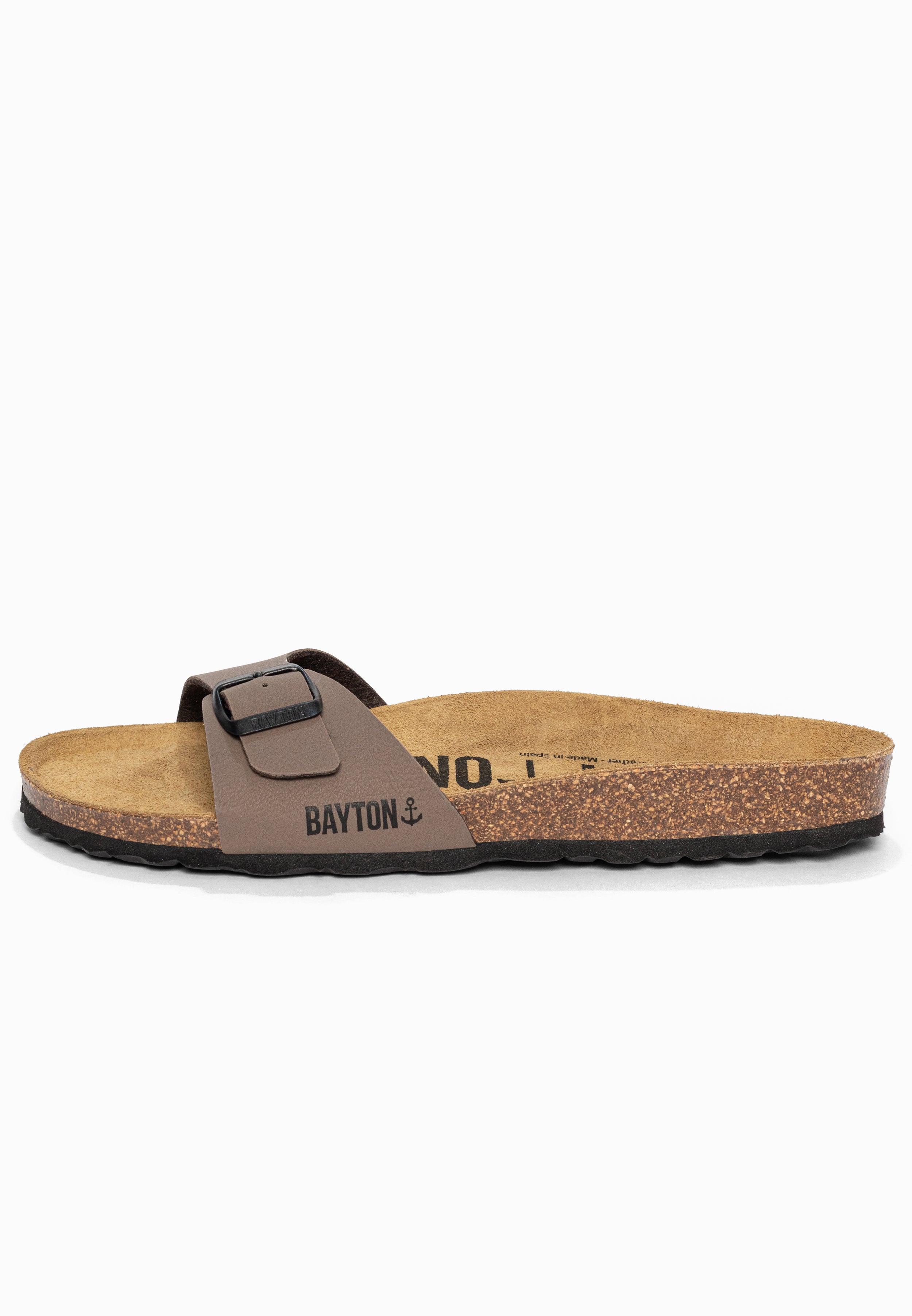 Sandales 1 Bride Zephyr Marron Bayton pour Homme
