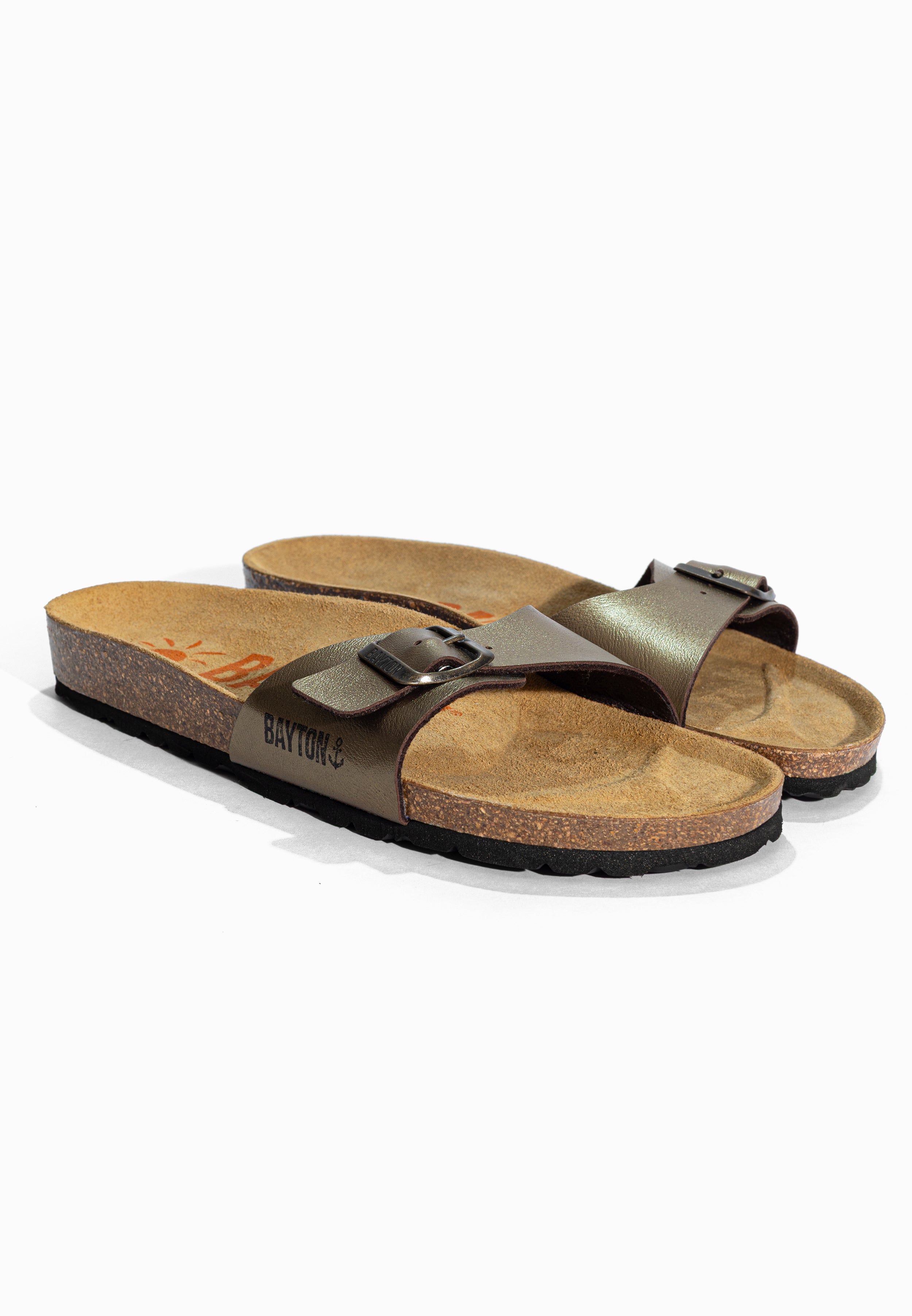 Sandales 1 Bride Zephyr Bronze Bayton pour Femme