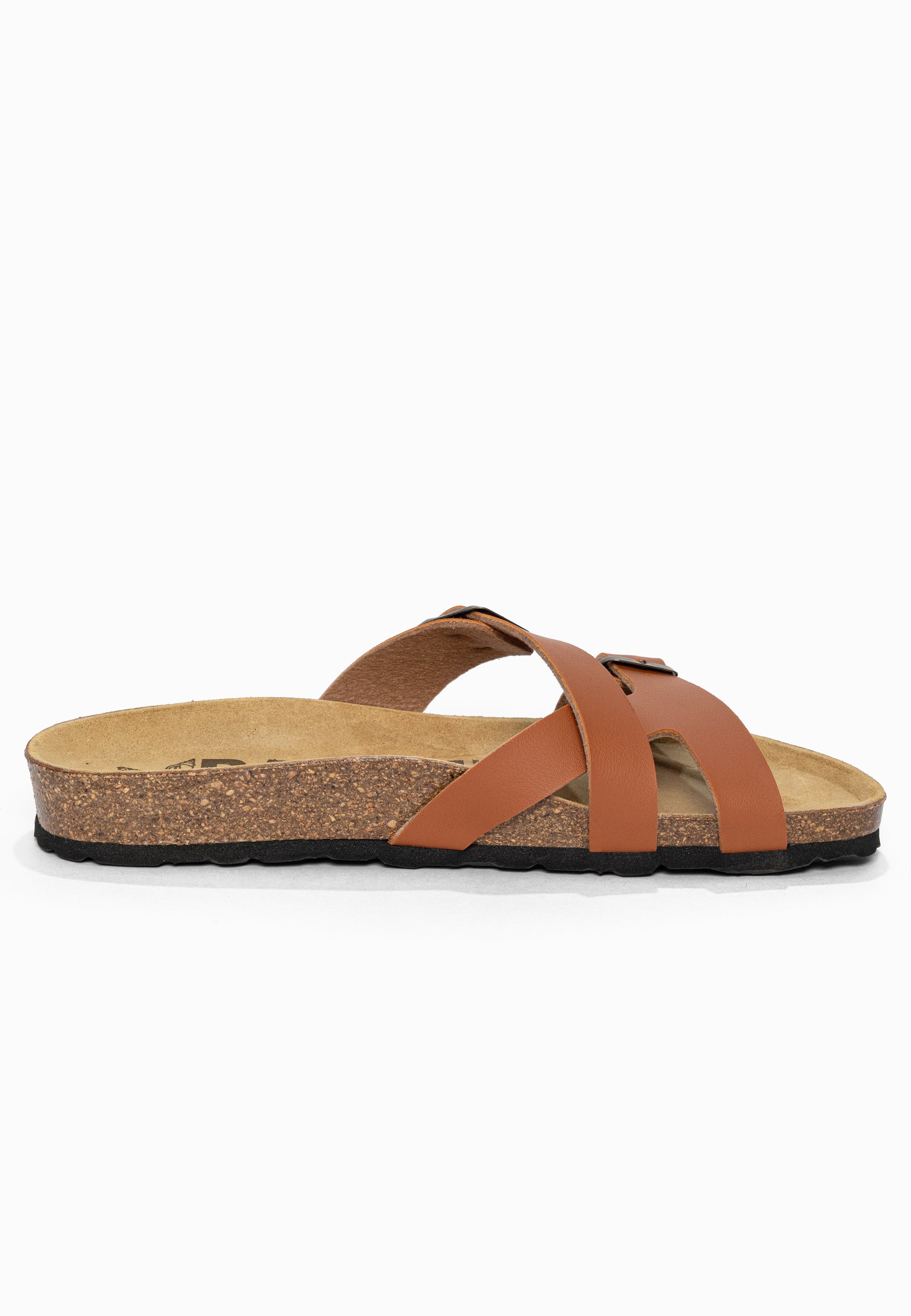 Sandales 2 Brides Cleo Camel Bayton pour Femme
