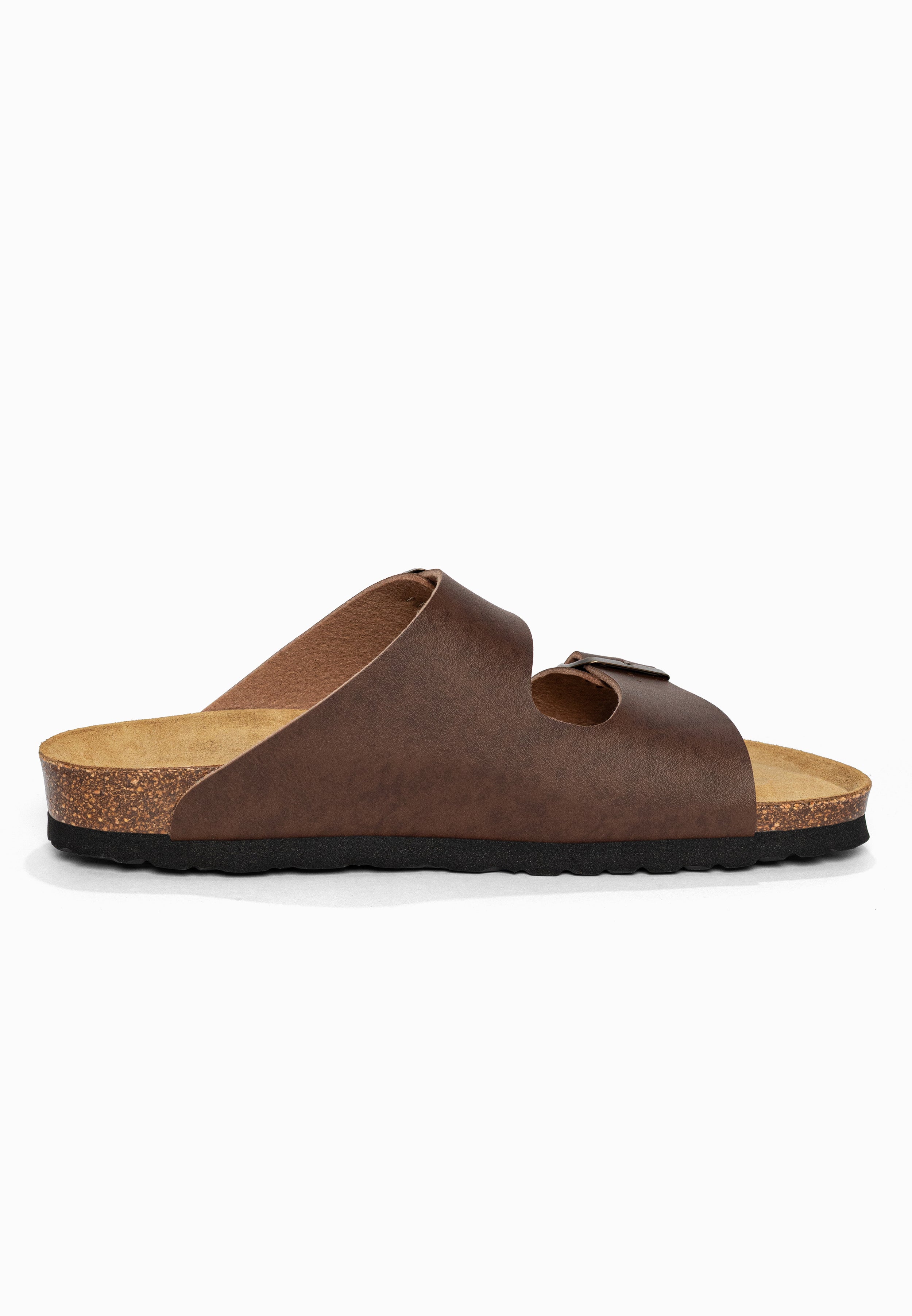 Sandales 2 Brides Atlas Marron Bayton pour Homme