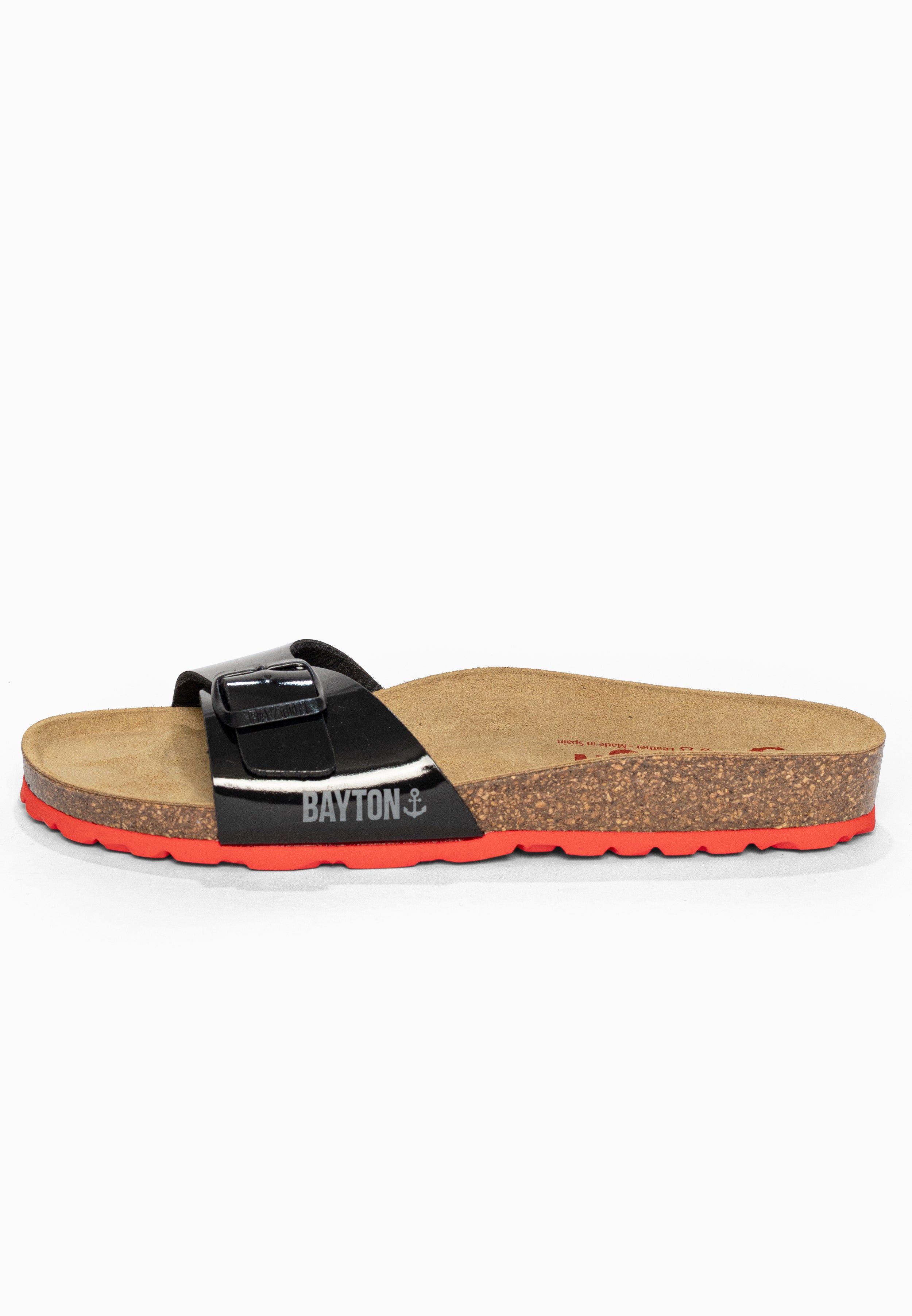 Sandales 1 Bride Zephyr Noir Bayton pour Femme