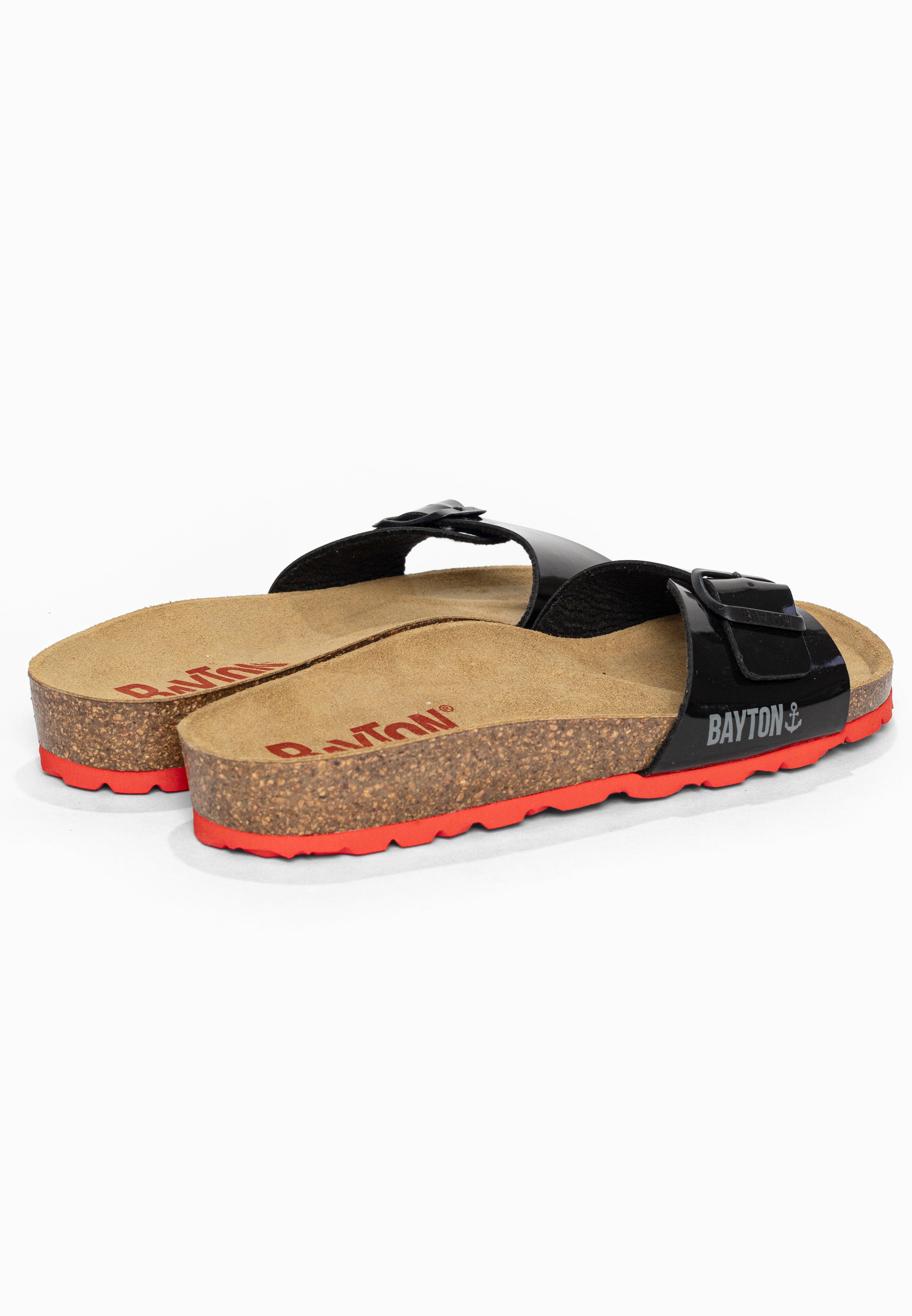 Sandales 1 Bride Zephyr Noir Bayton pour Femme