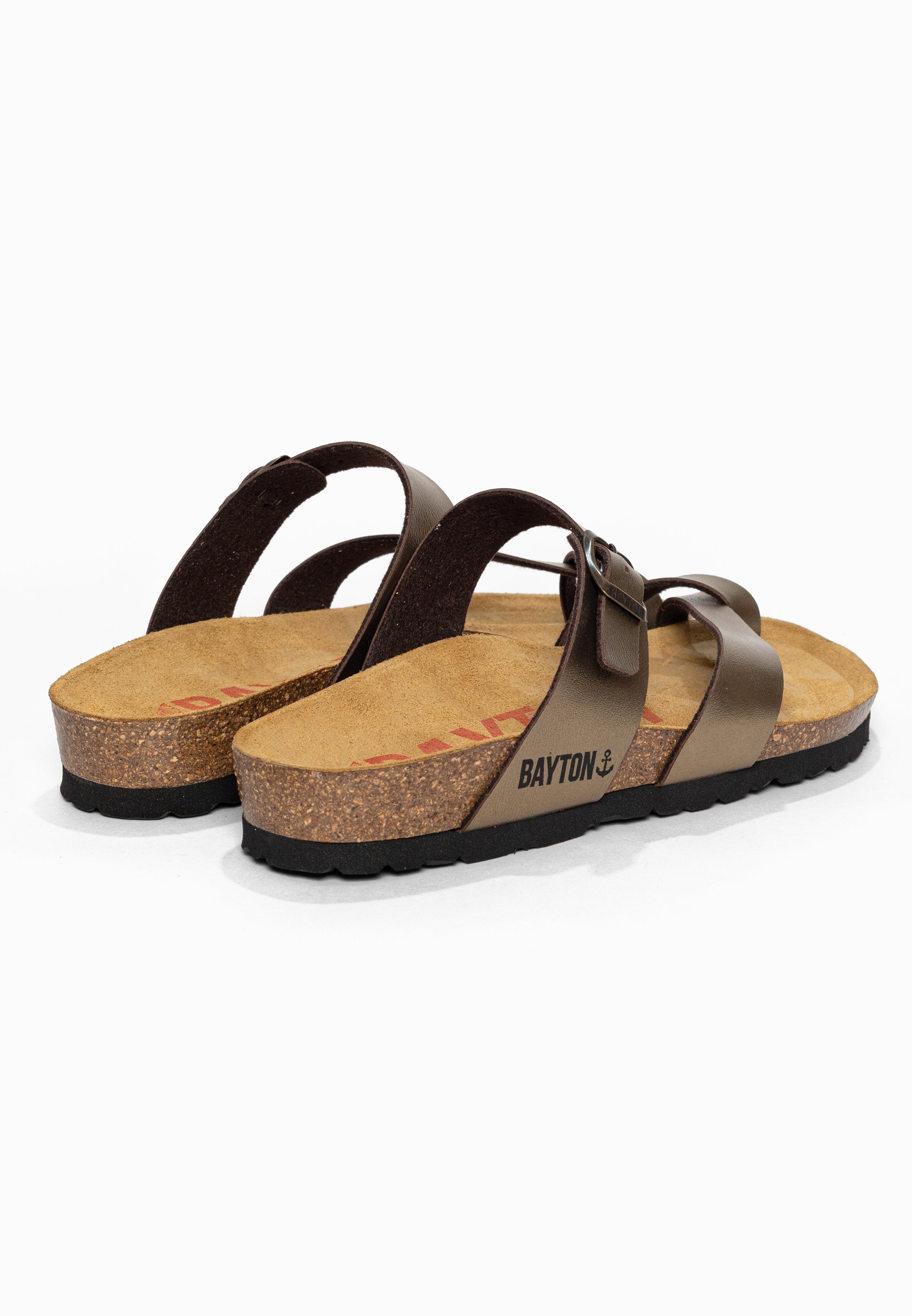 Sandales à Entre-doigts Diane Bronze Bayton pour Femme