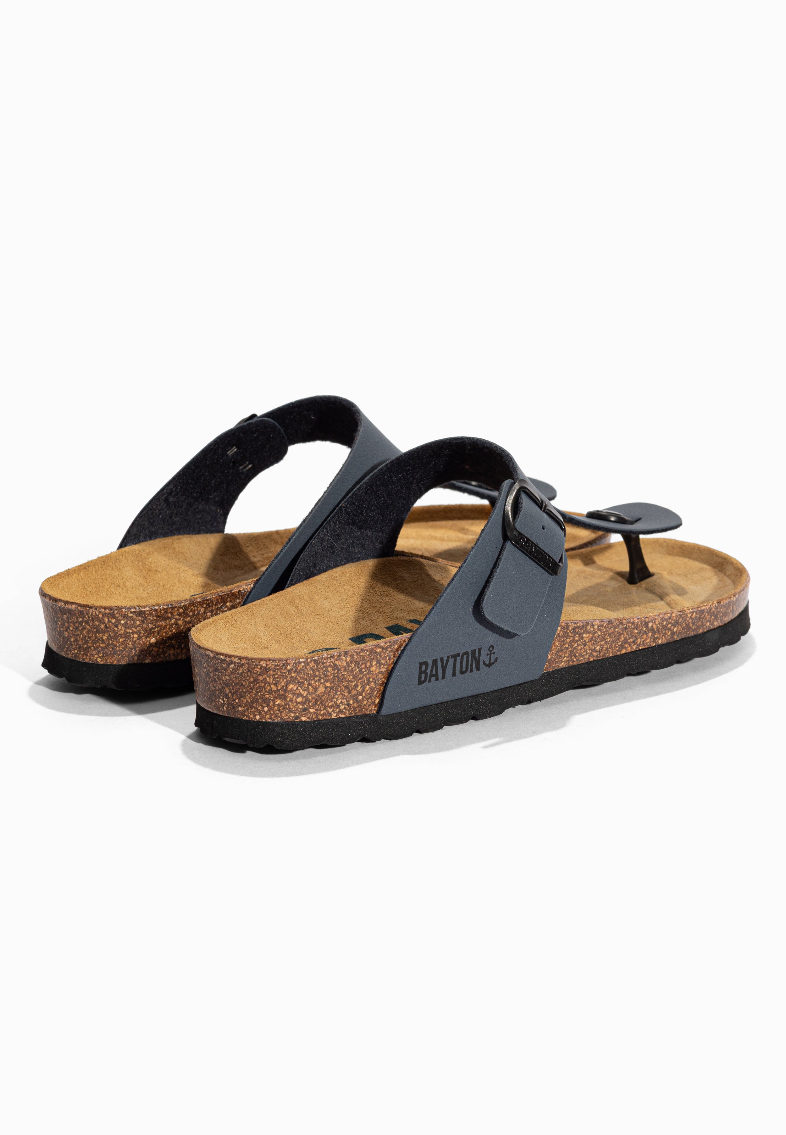 Sandales à Entre-doigts Mercure Bleu marine Bayton pour Homme