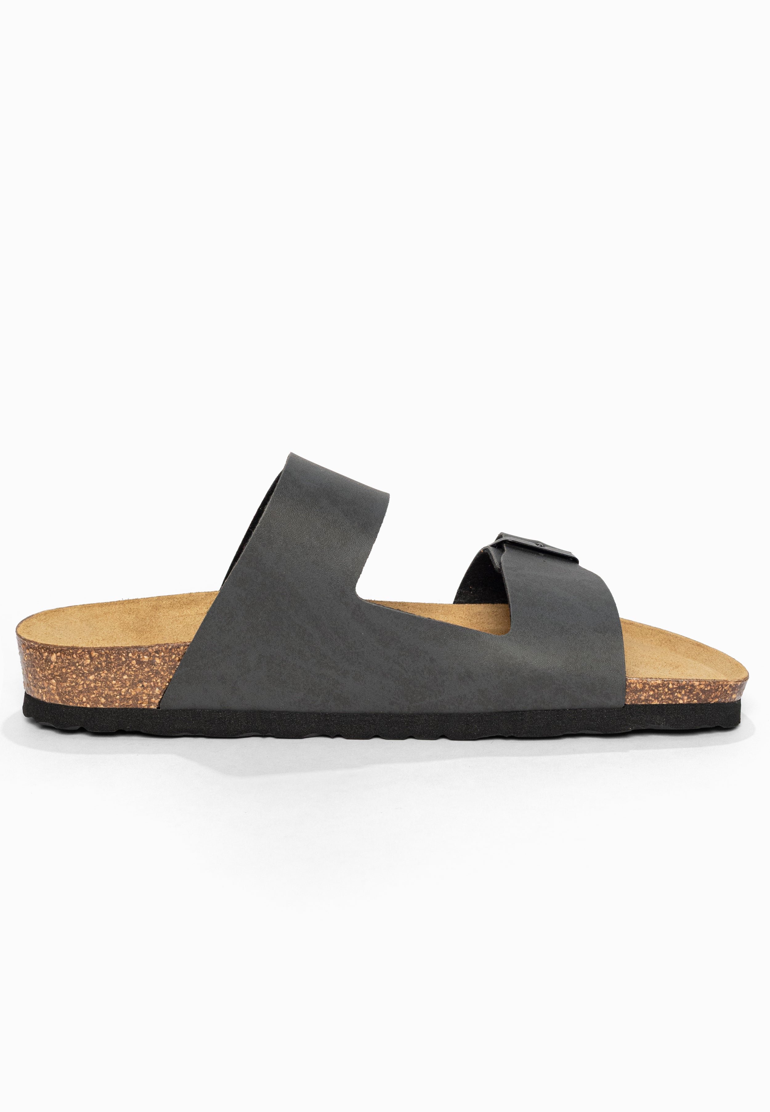 Sandales 2 Brides Ilithyie Anthracite Bayton pour Homme