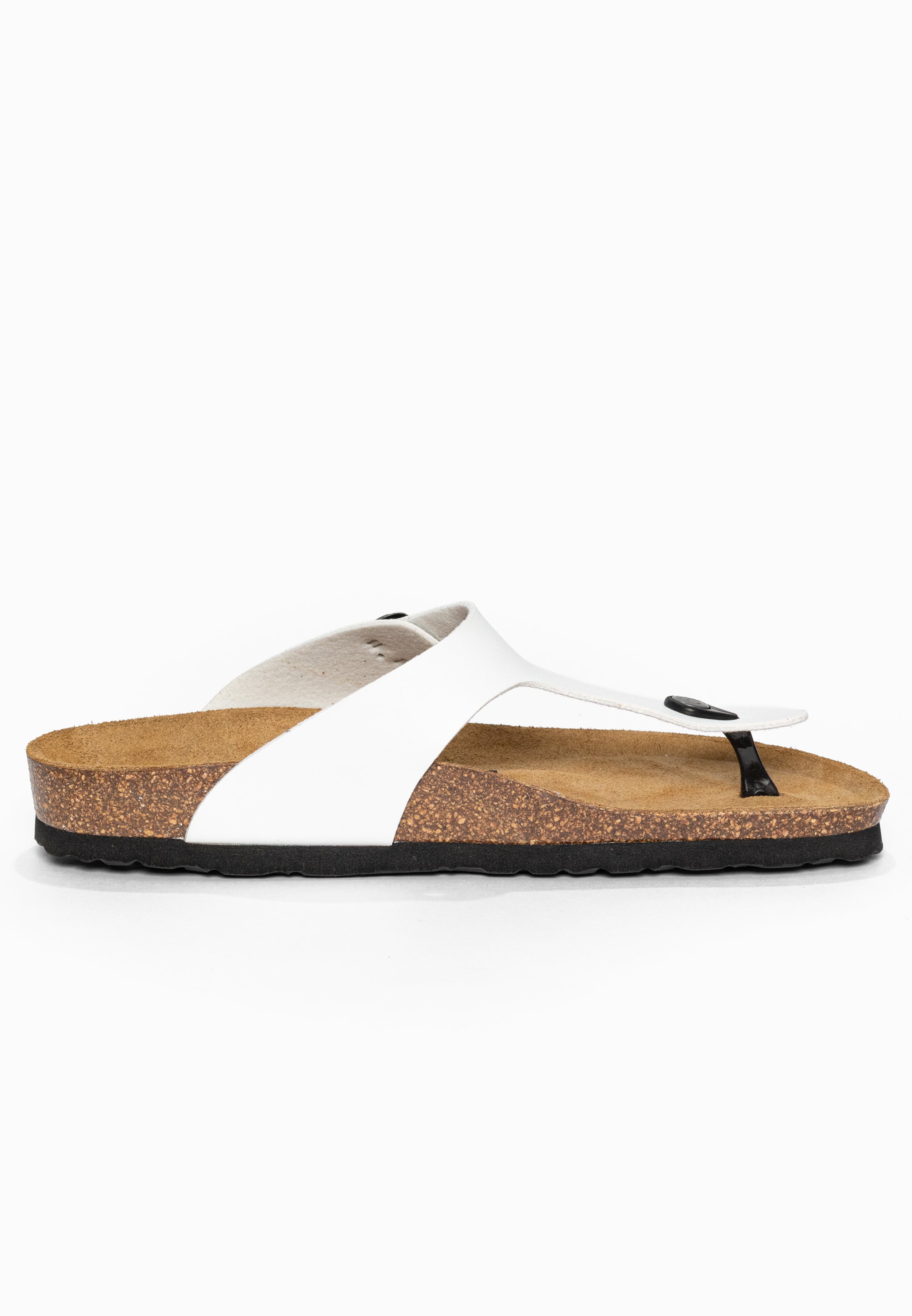 Sandales à Entre-doigts Mercure Blanc Bayton pour Homme