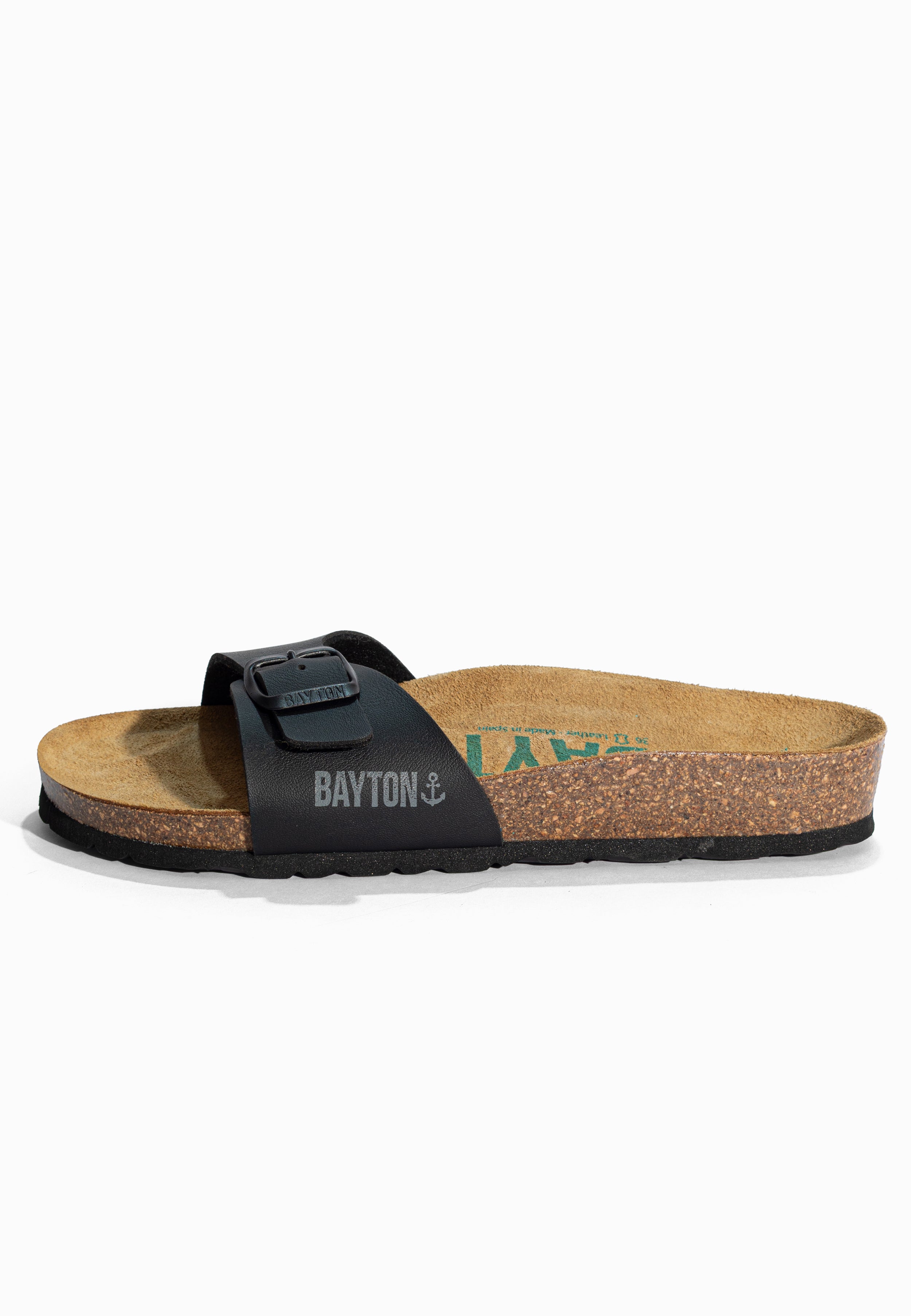 Sandales 1 Bride Zephyr Noir Bayton pour Enfant