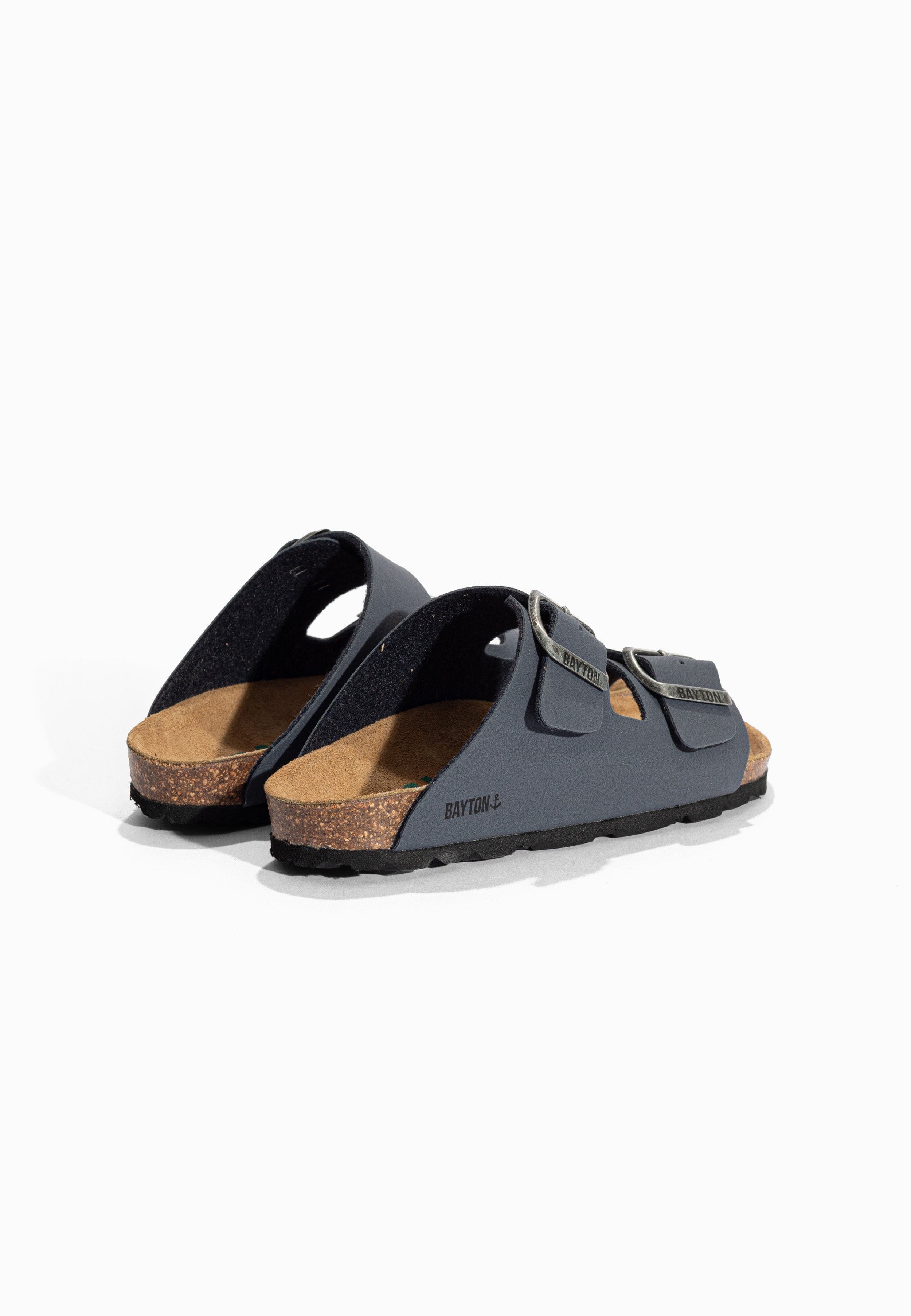 Sandales 2 Brides Atlas Bleu marine Bayton pour Enfant