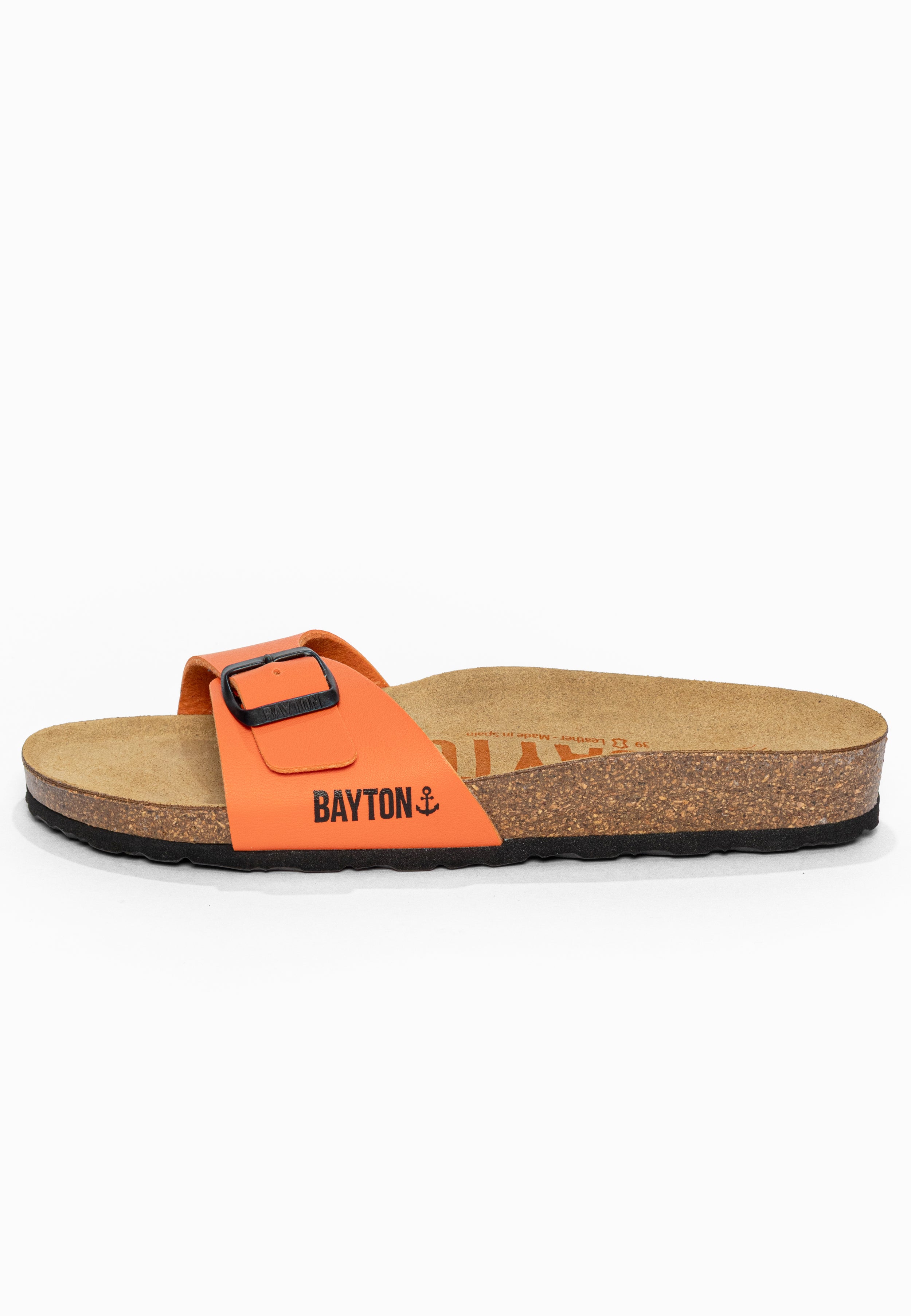 Sandales 1 Bride Zephyr Orange Bayton pour Femme