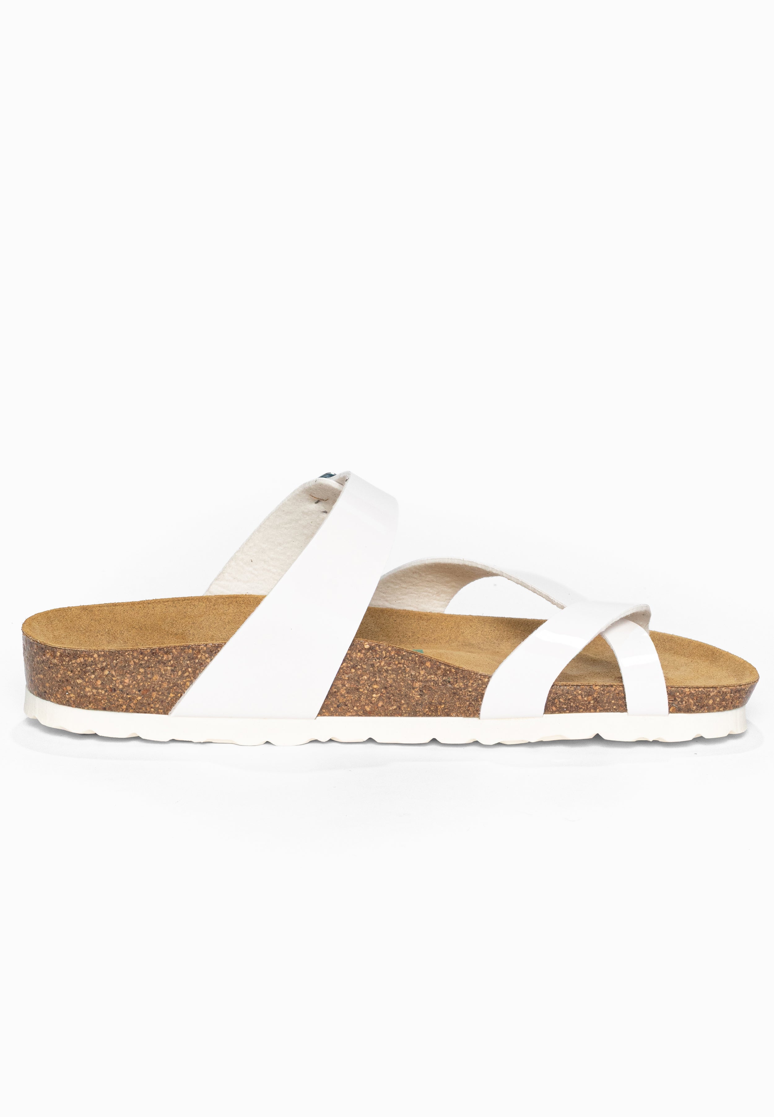 Sandales à Entre-doigts Diane Blanc Bayton pour Femme